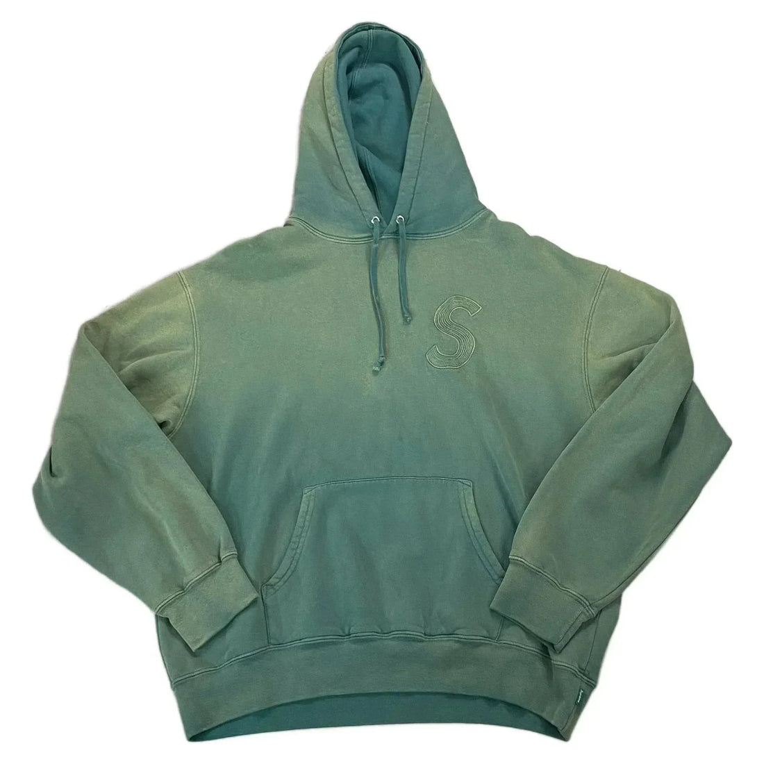 Green Supreme Hoodie - M | The Streetwear Studio