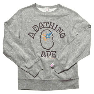 A Bathing Ape (BAPE) Sweatshirt - Grey - M