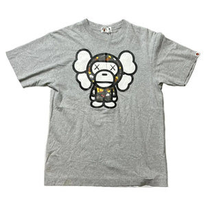 A Bathing Ape (BAPE) x KAWS T-Shirt - Grey - M