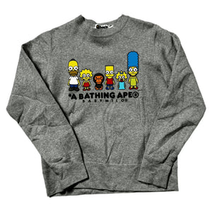A Bathing Ape (BAPE) Sweatshirt - Grey - S