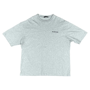 Balenciaga Tee - Grey - L