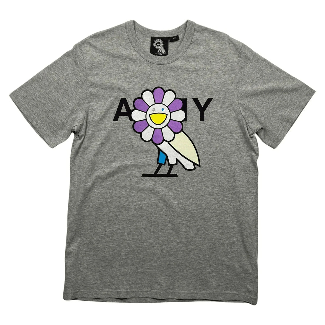 Grey OVO x Takashi Murakami Tee - M | The Streetwear Studio