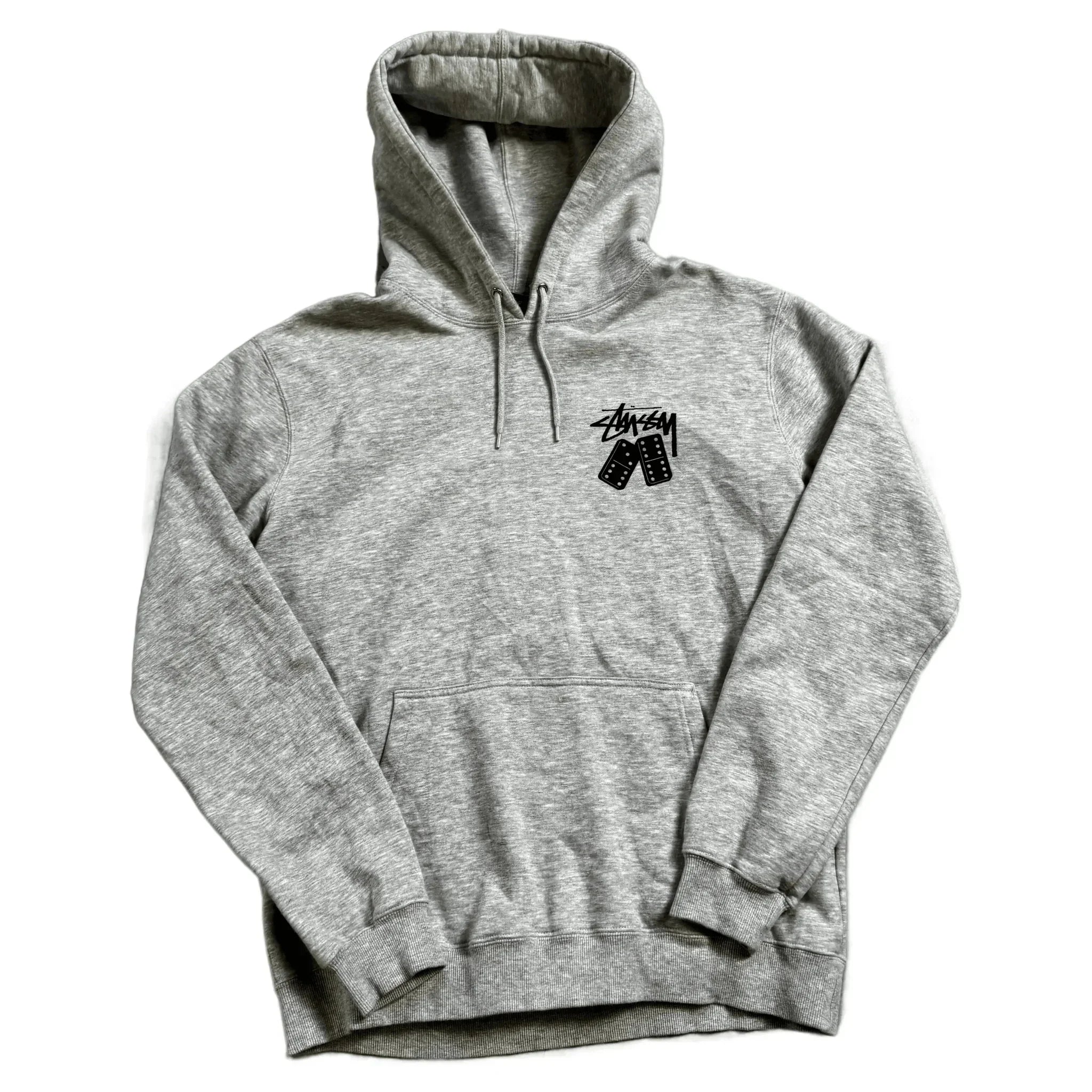Grey Stussy Hoodie - XL | The Streetwear Studio