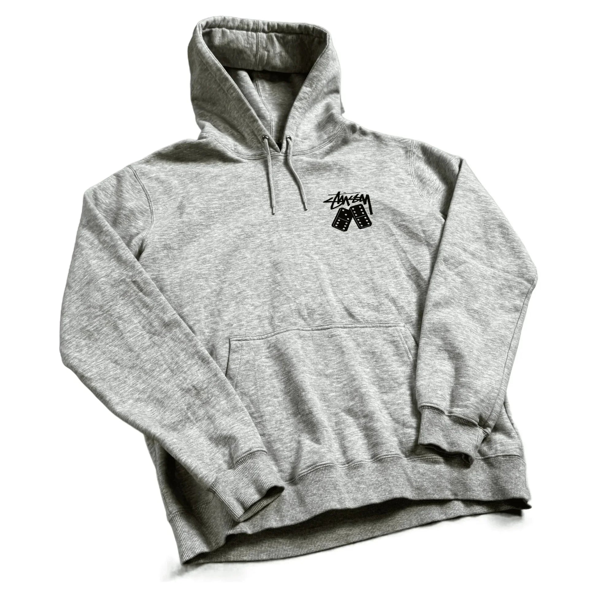 Grey Stussy Hoodie - XL | The Streetwear Studio