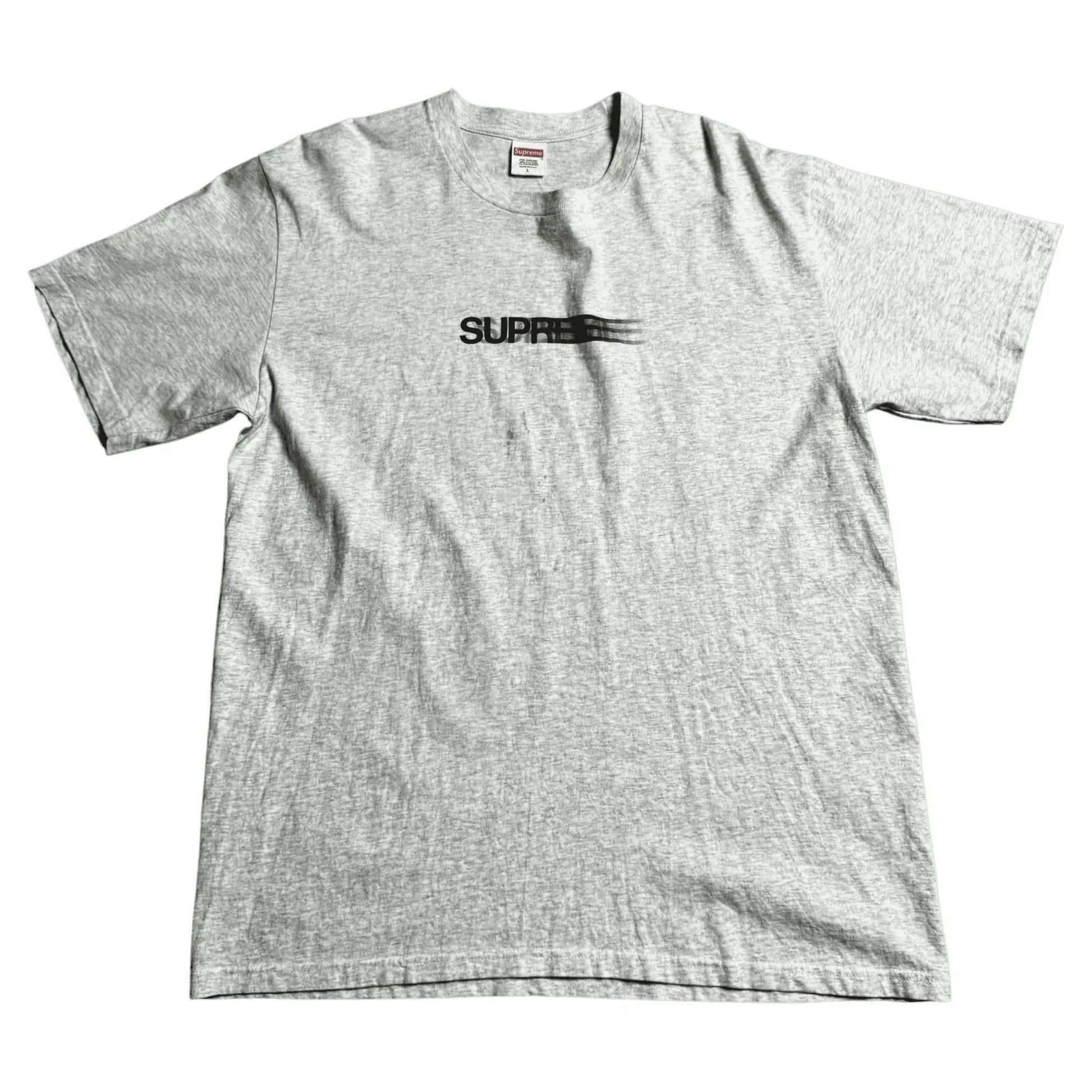 Grey Supreme Tee - L | The Streetwear Studio