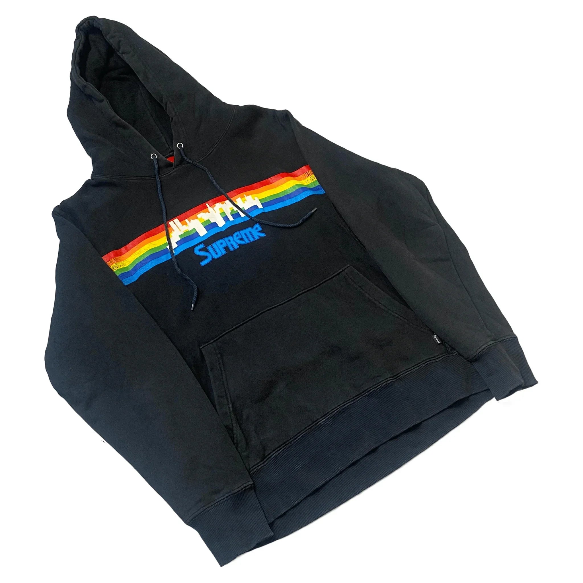Navy Blue Supreme Hoodie - L | The Streetwear Studio