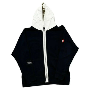 Cav Empt Zip Up Hoodie - Navy - M