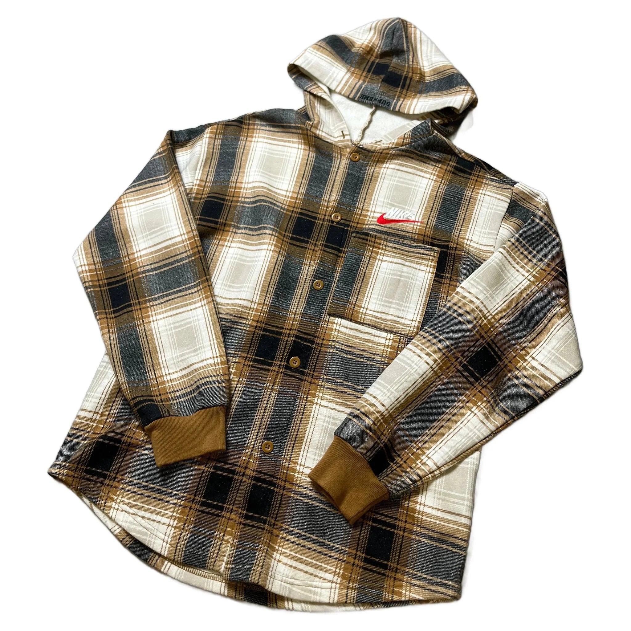 Nike x Supreme Hooded Shirt - S | The Streetwear Studio