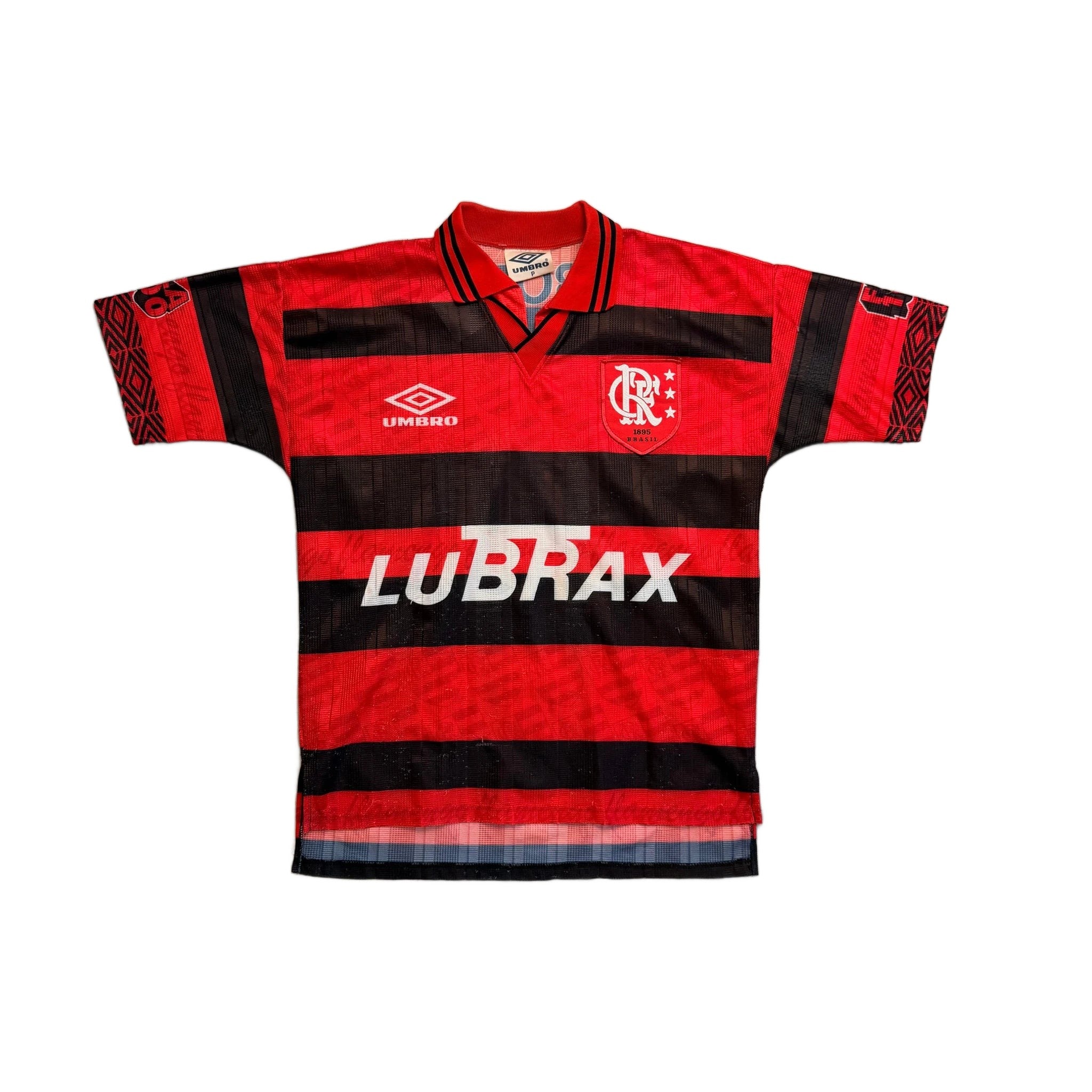 1995-96 Flamengo Home Shirt - S