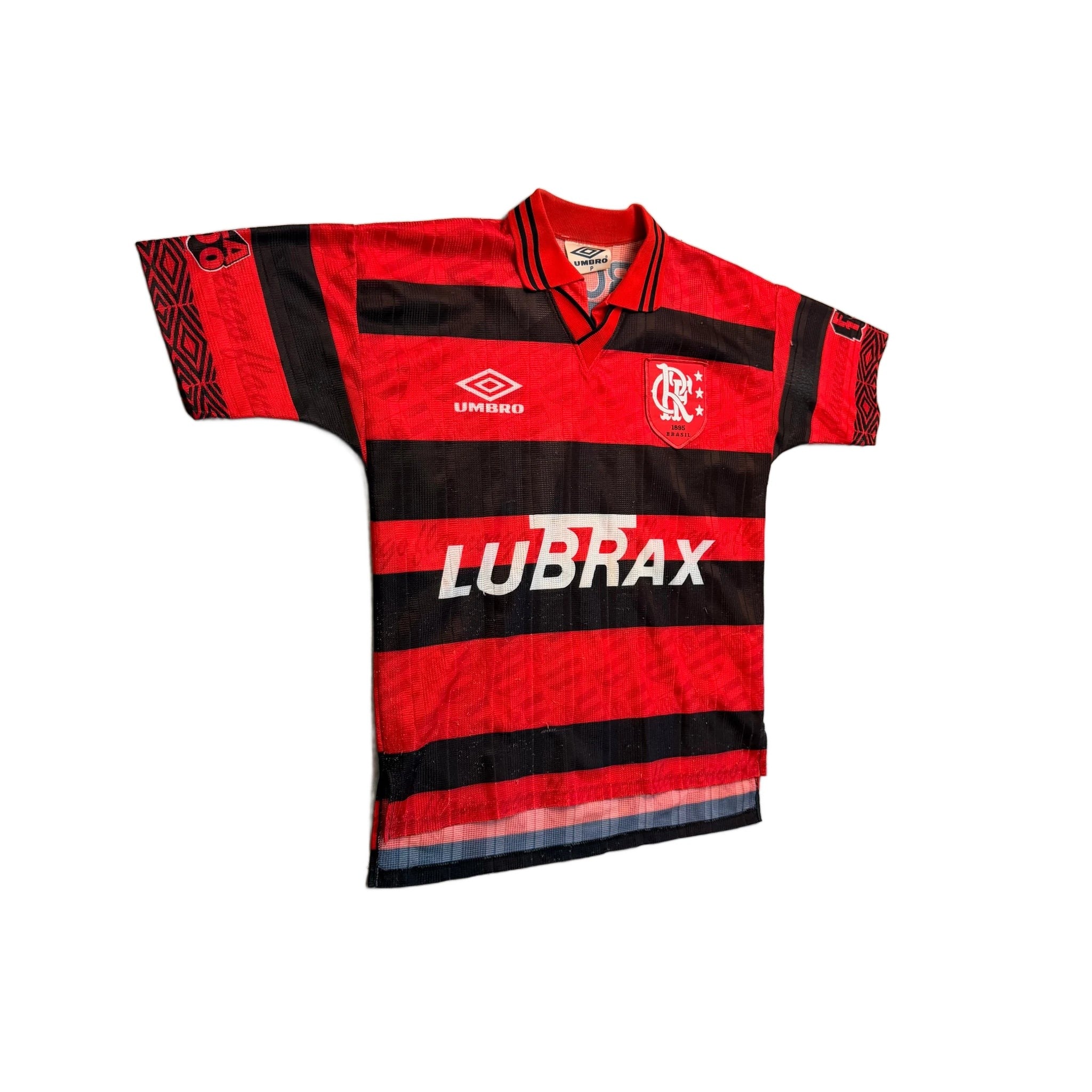 1995-96 Flamengo Home Shirt - S