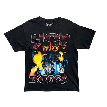 Vintage Hot Boys T-Shirt - Black - M