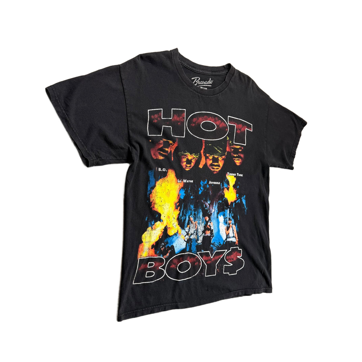 Vintage Hot Boys T-Shirt - Black - M
