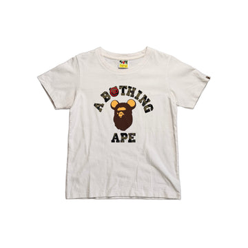 A Bathing Ape (BAPE) x Bearbricks T-Shirt - White - XS
