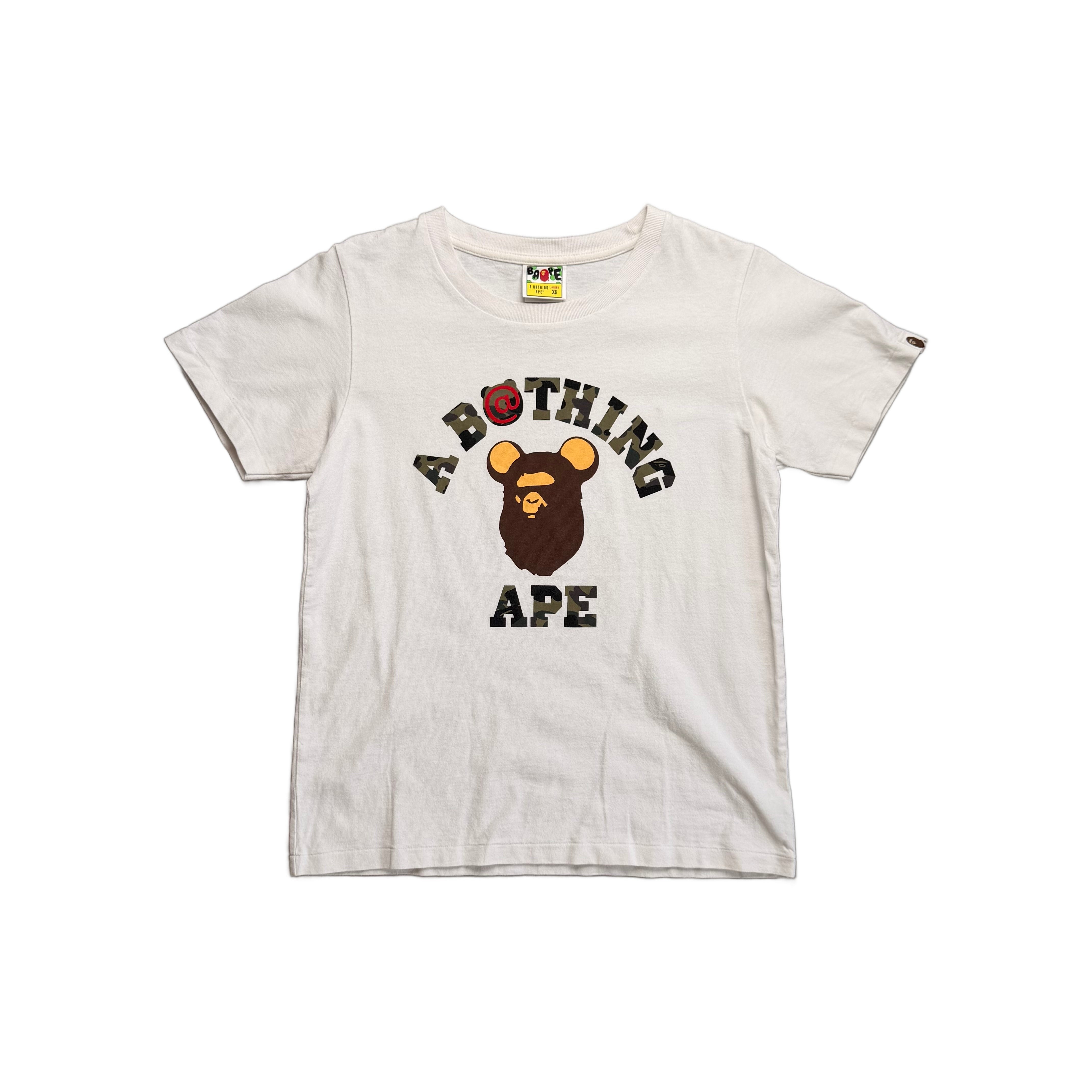 A Bathing Ape (BAPE) x Bearbricks T-Shirt - White - XS