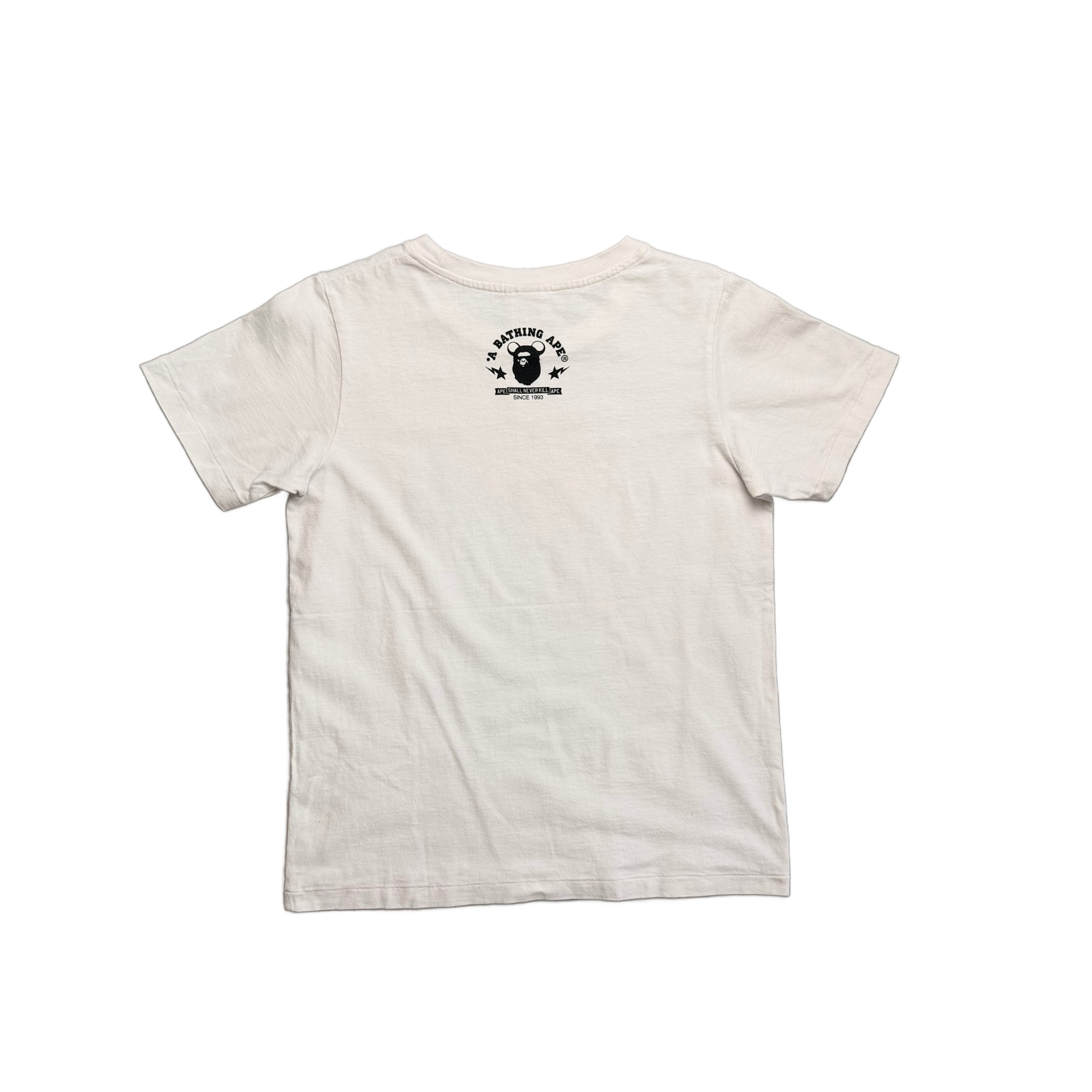 A Bathing Ape (BAPE) x Bearbricks T-Shirt - White - XS
