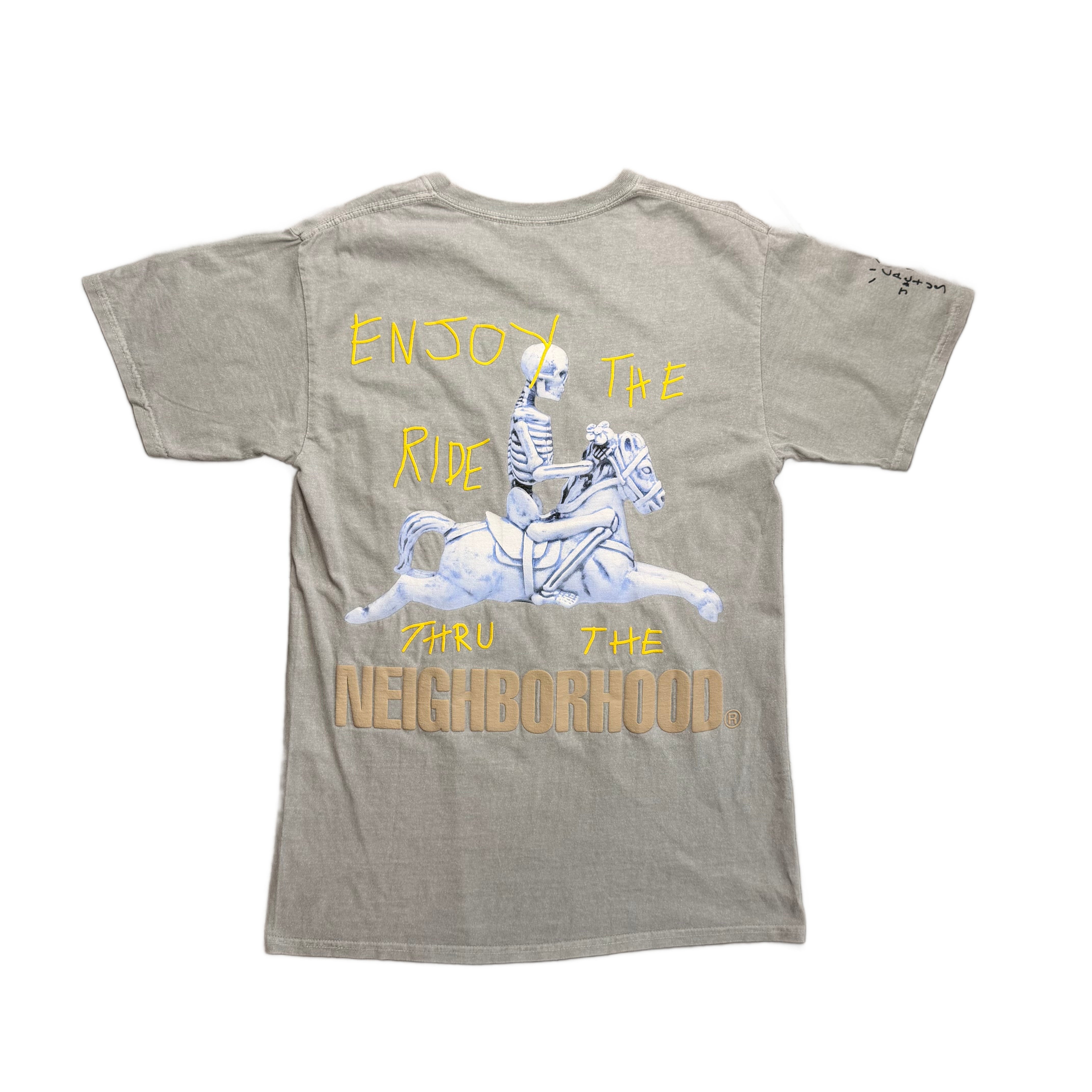Neighborhood x Travis Scott T-Shirt - Grey - M