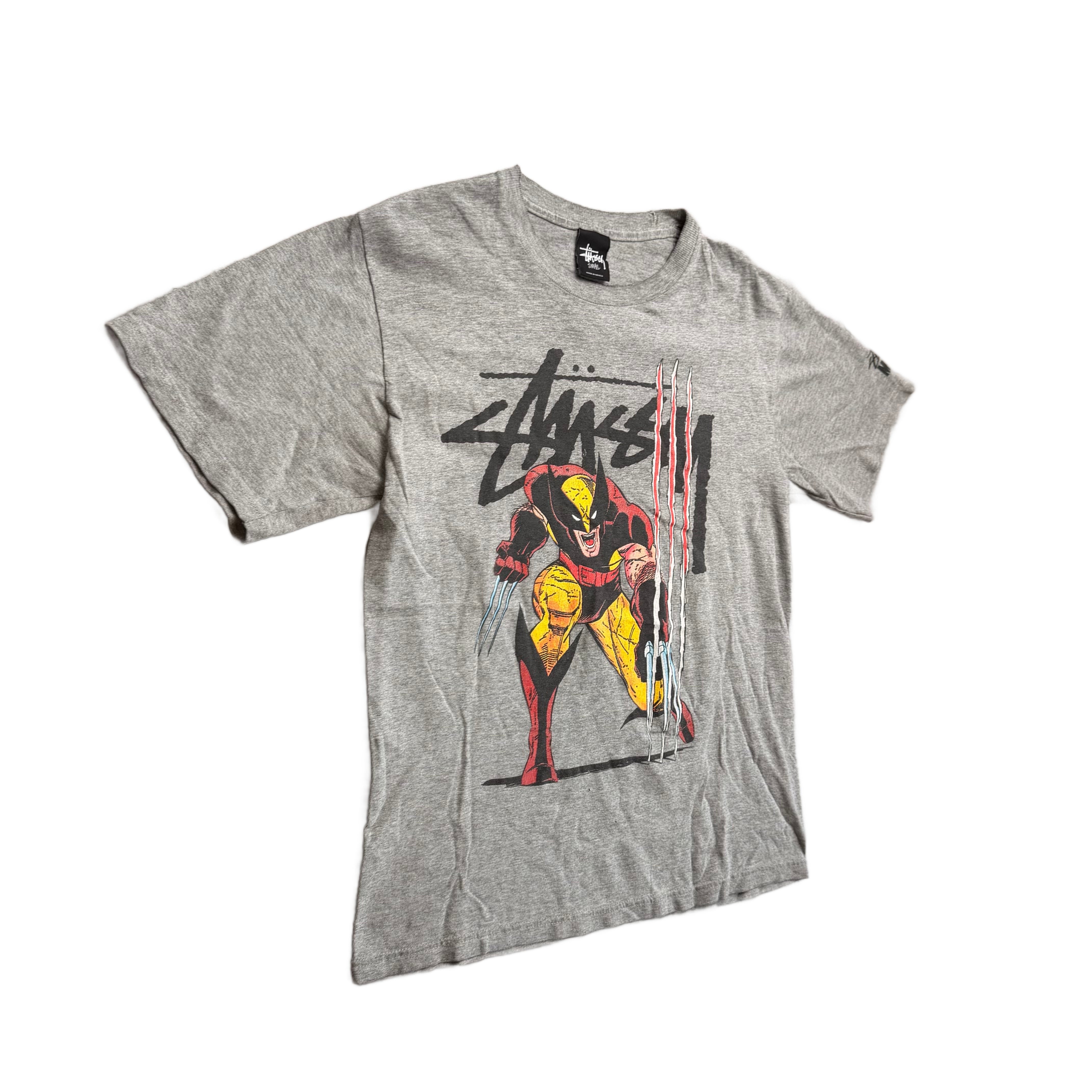 Stussy x Marvel T-Shirt - Grey - S
