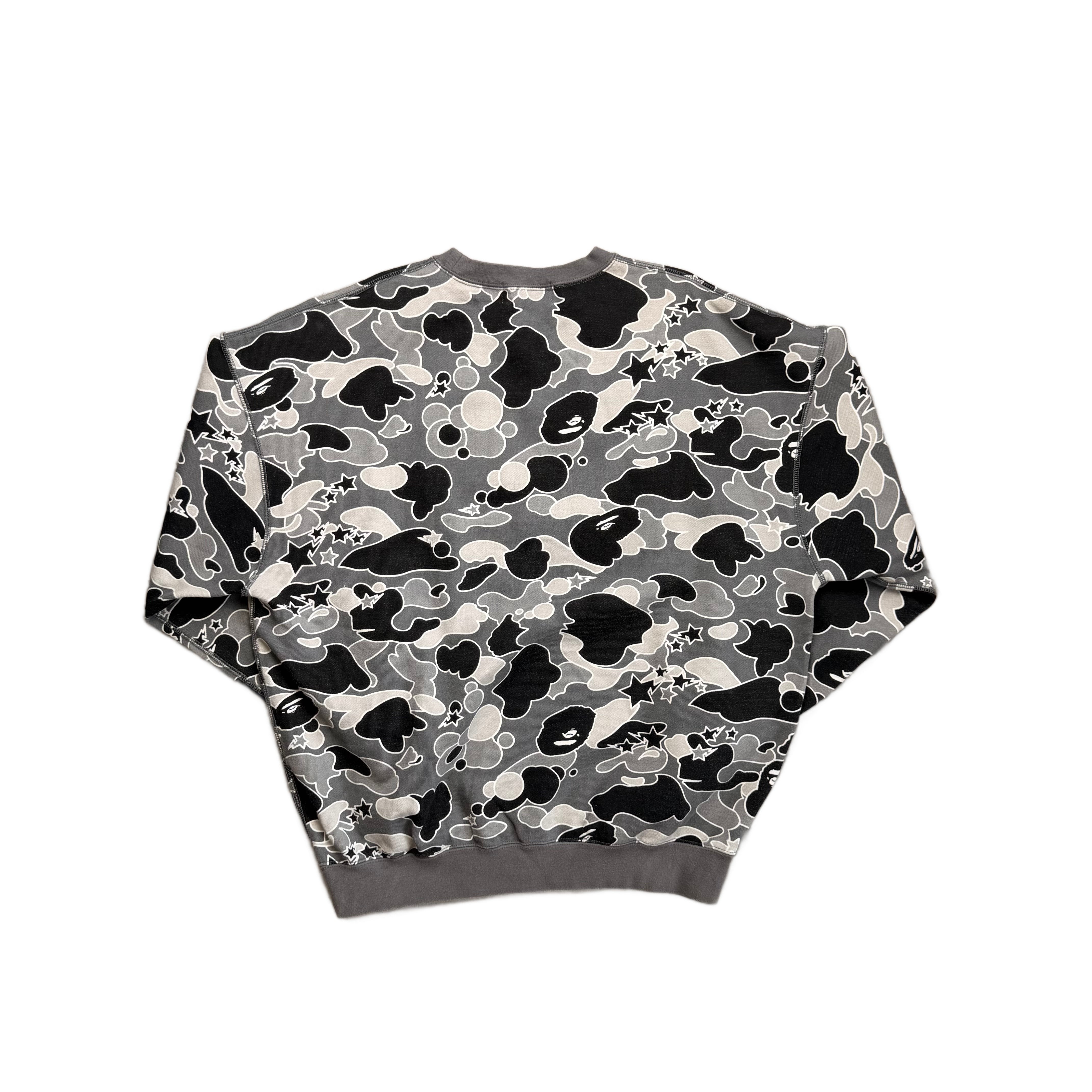 A Bathing Ape (BAPE) Sweatshirt - Camo - XS
