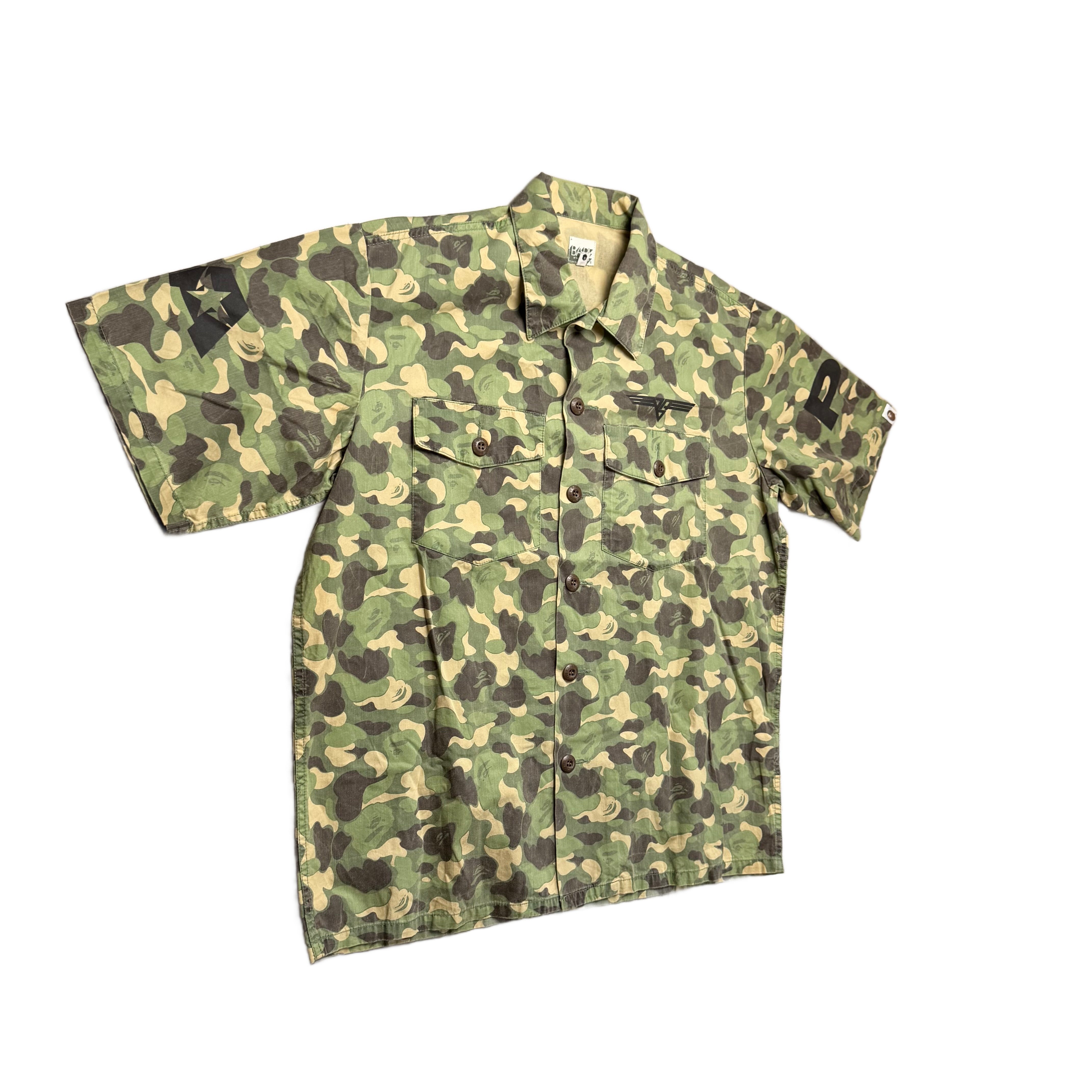 A Bathing Ape (BAPE) Shirt - Green - L
