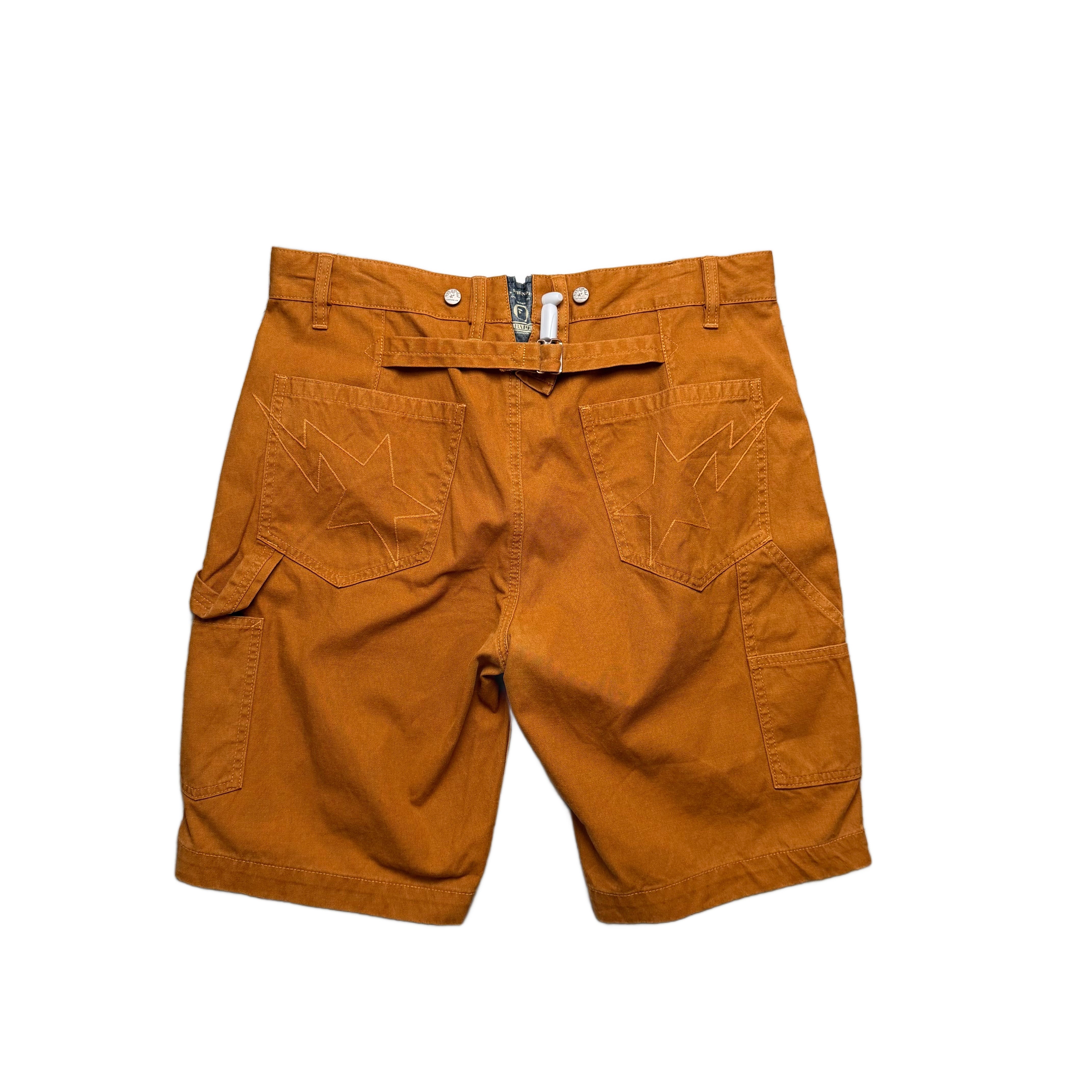 A Bathing Ape (BAPE) Shorts - Orange - L
