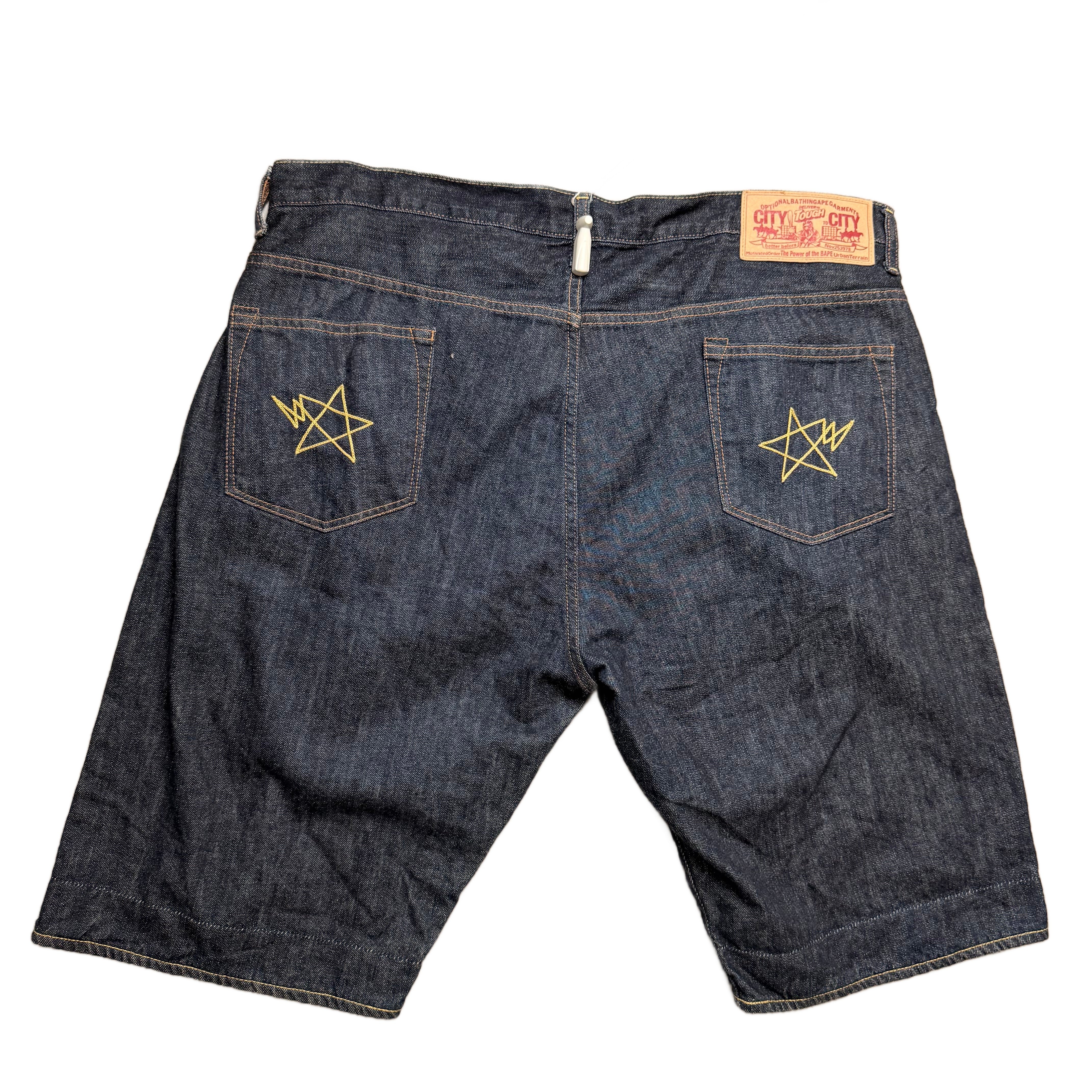 A Bathing Ape (BAPE) Shorts - Navy Blue - XXL