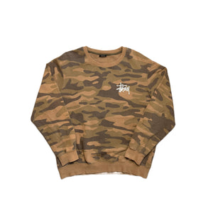Stussy Sweatshirt - Camo - L