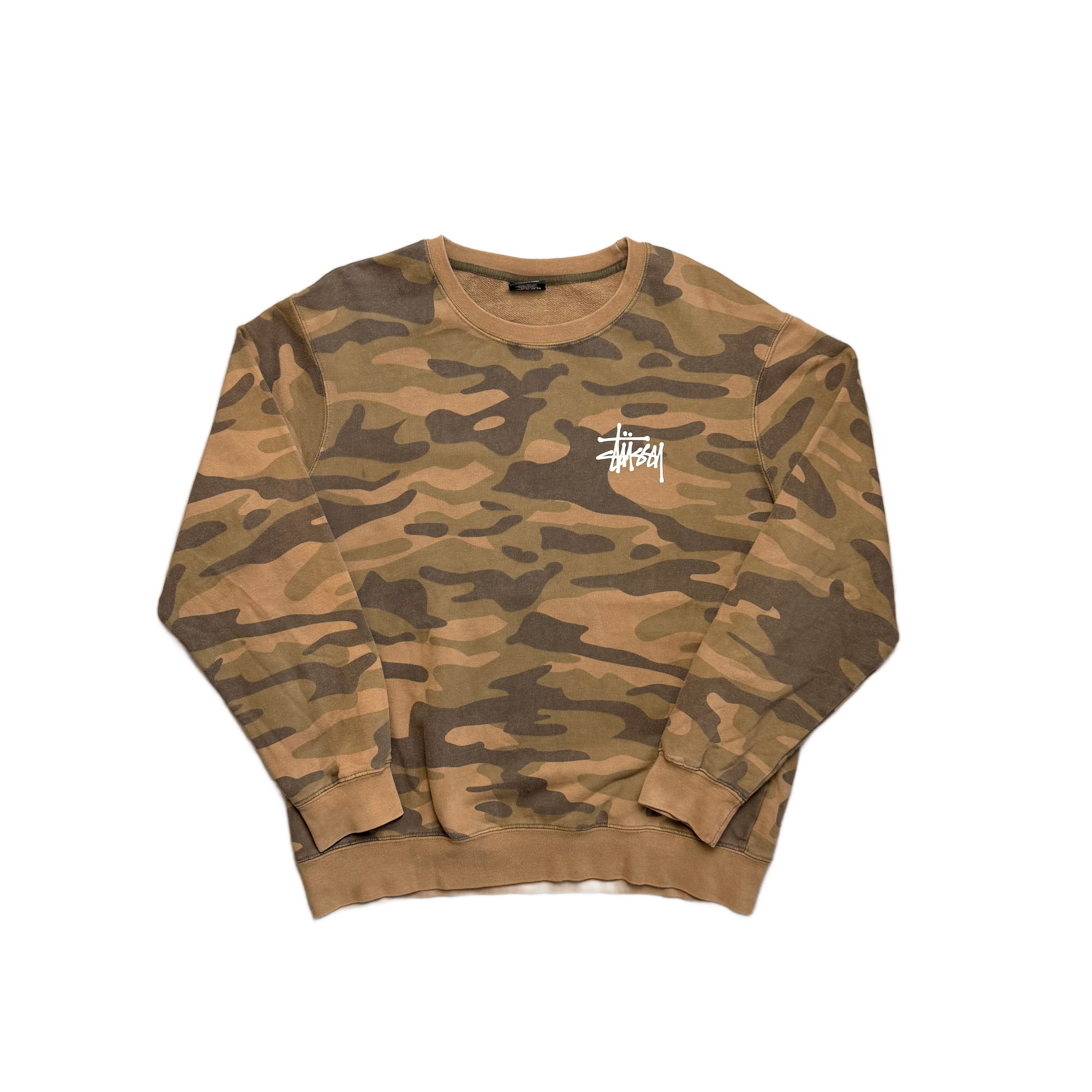 Stussy Sweatshirt - Camo - L