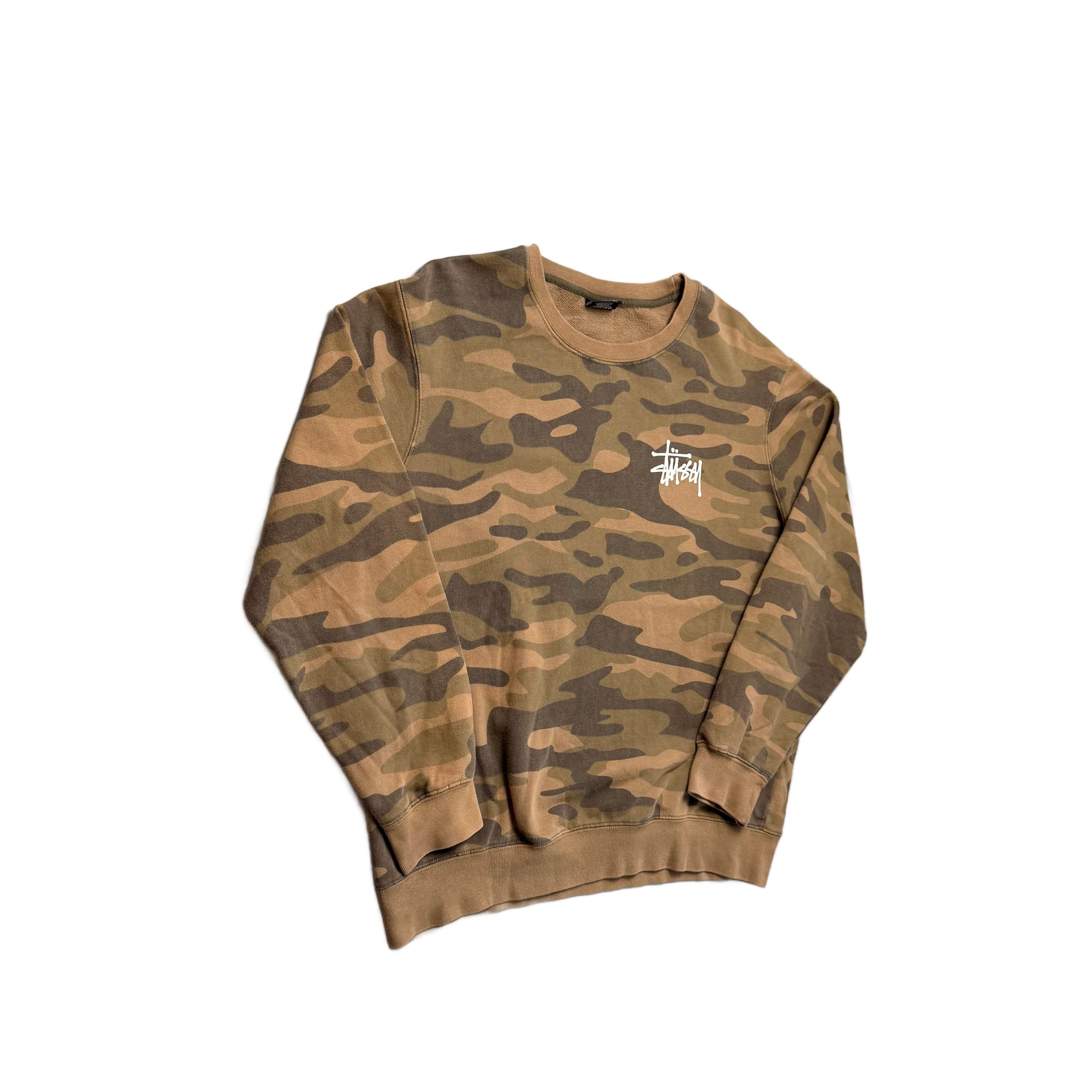 Stussy Sweatshirt - Camo - L