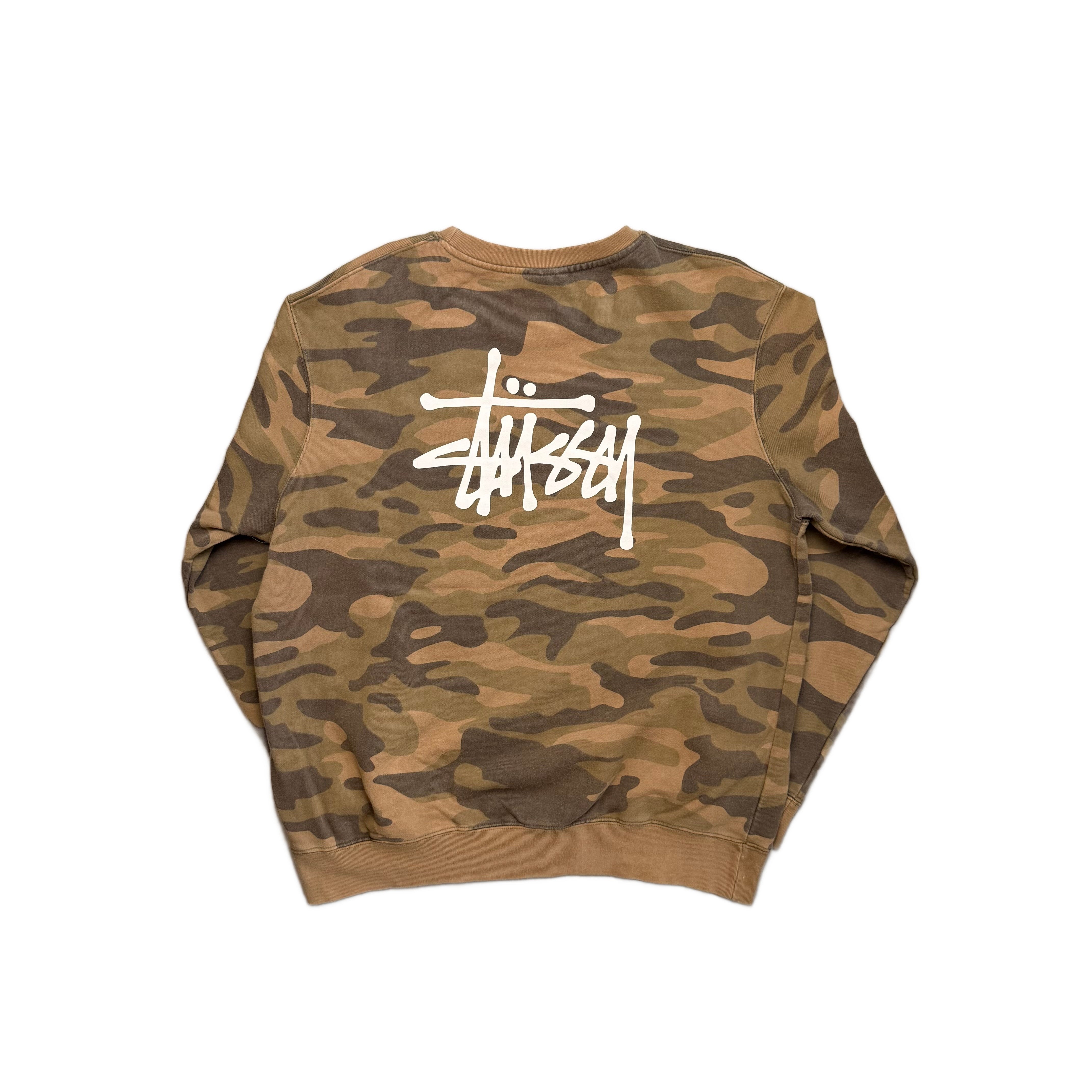 Stussy Sweatshirt - Camo - L