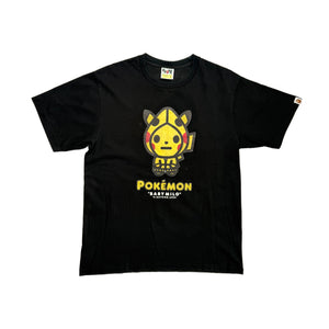BAPE x Pokemon T-Shirt - Black - L