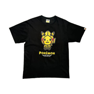 BAPE x Pokemon T-Shirt - Black - L