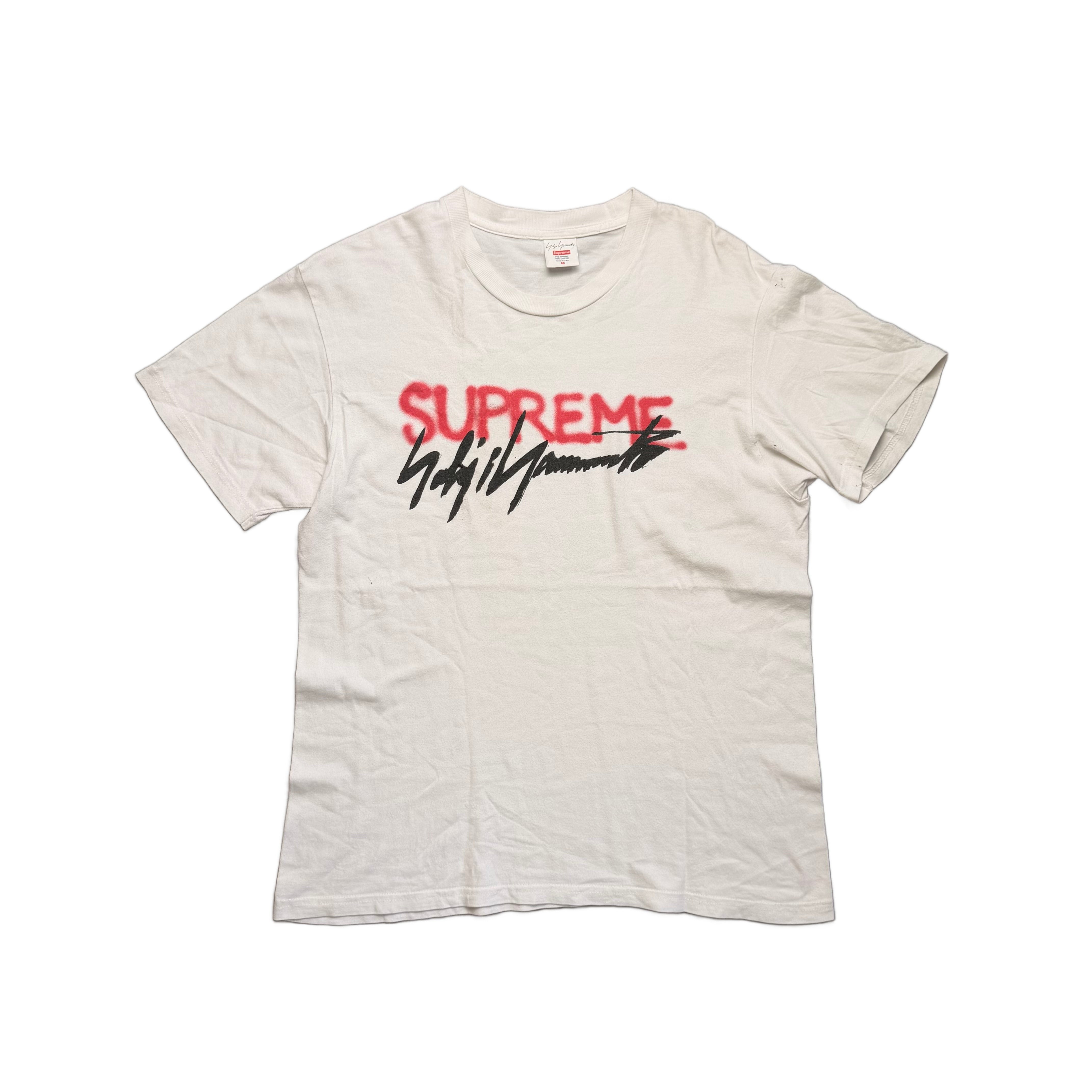 Supreme x Yohji Yamamoto T-Shirt - White - M
