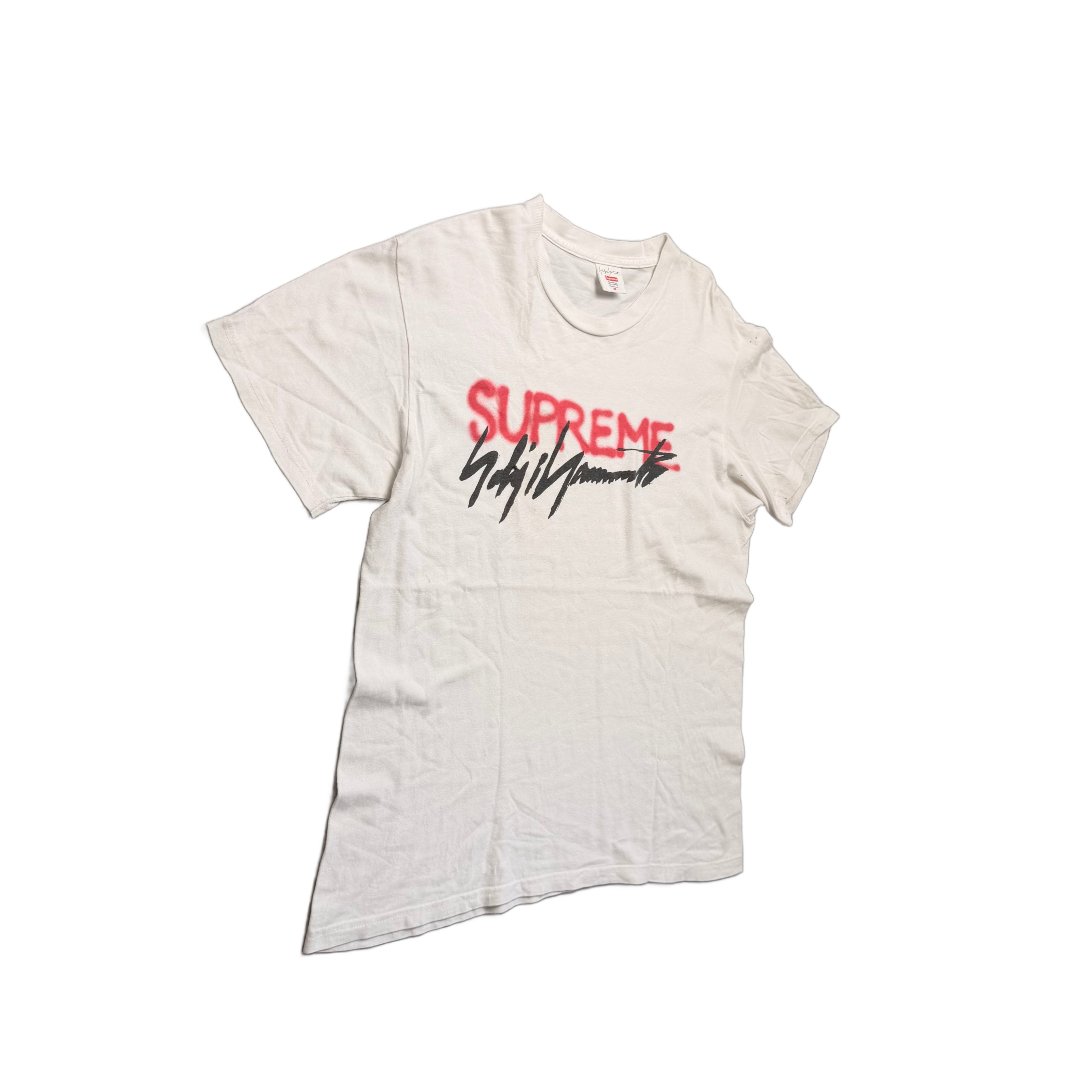 Supreme x Yohji Yamamoto T-Shirt - White - M