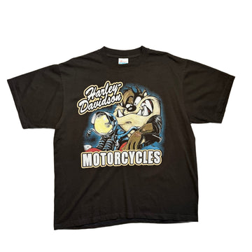 Vintage 1992 Harley Davidson T-Shirt - Black - XL