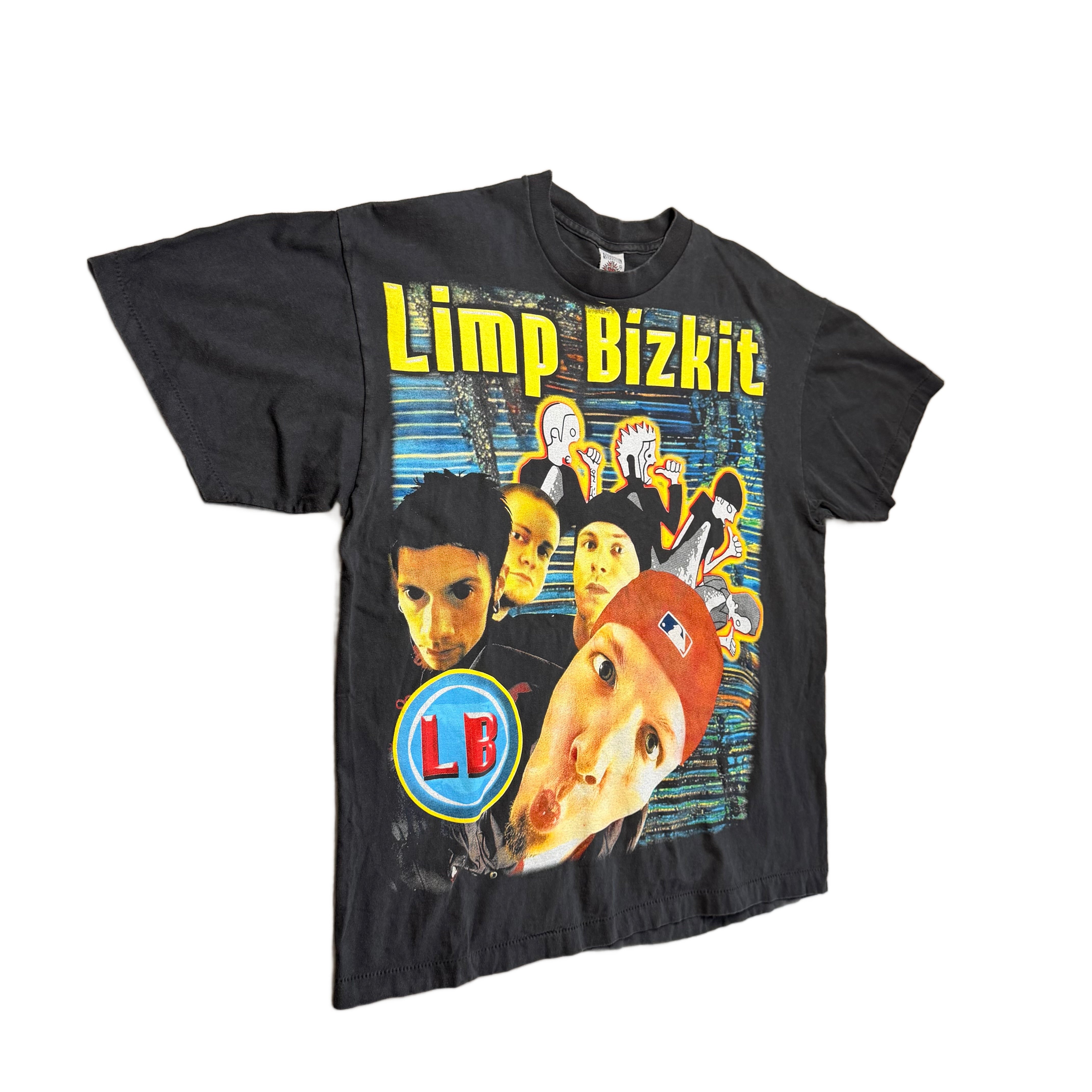 Vintage 2000 Limp Bizkit T-Shirt - Black - XL