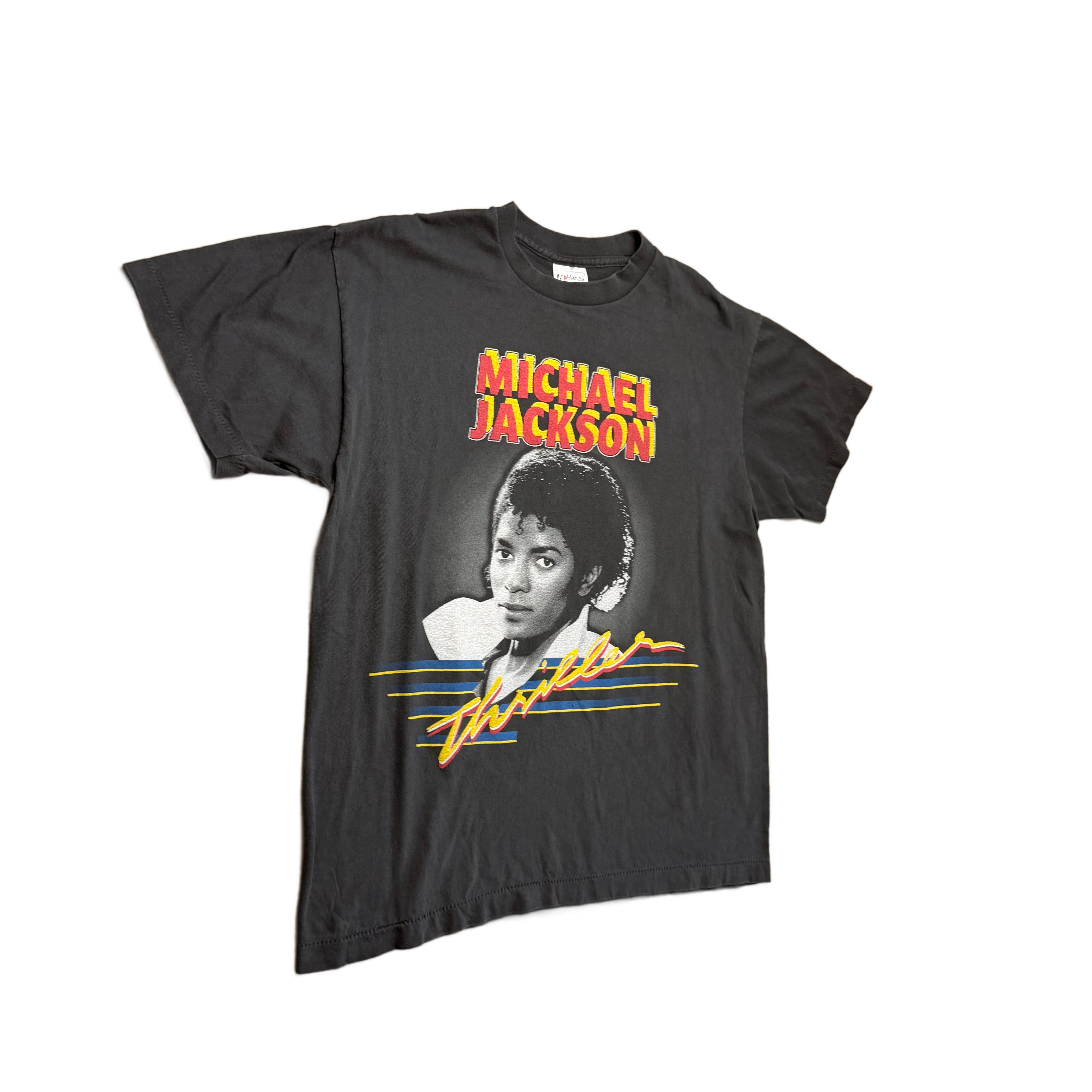 Vintage Michael Jackson T-Shirt - Black - L