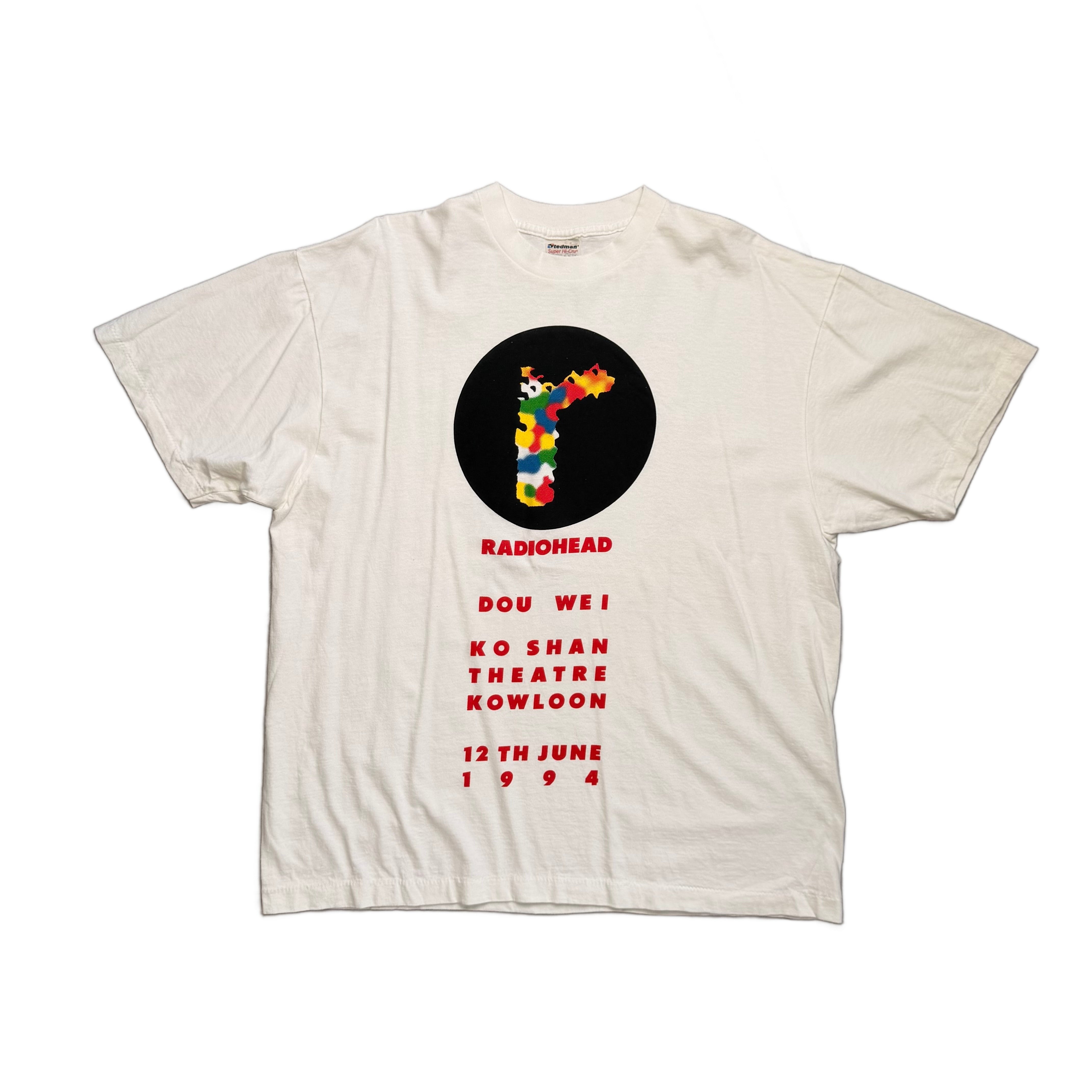 Vintage 1994 Radiohead T-Shirt - White - XL