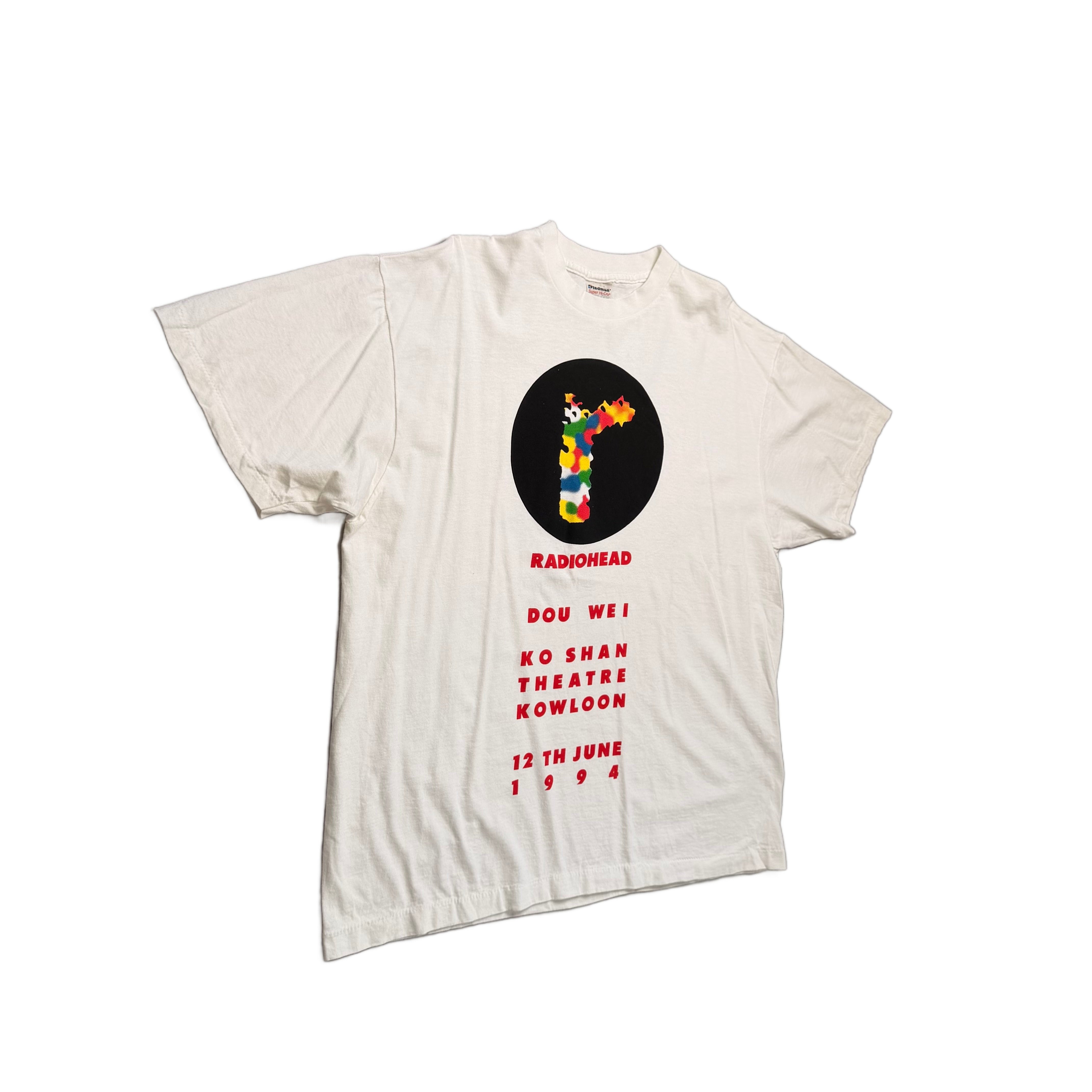 Vintage 1994 Radiohead T-Shirt - White - XL