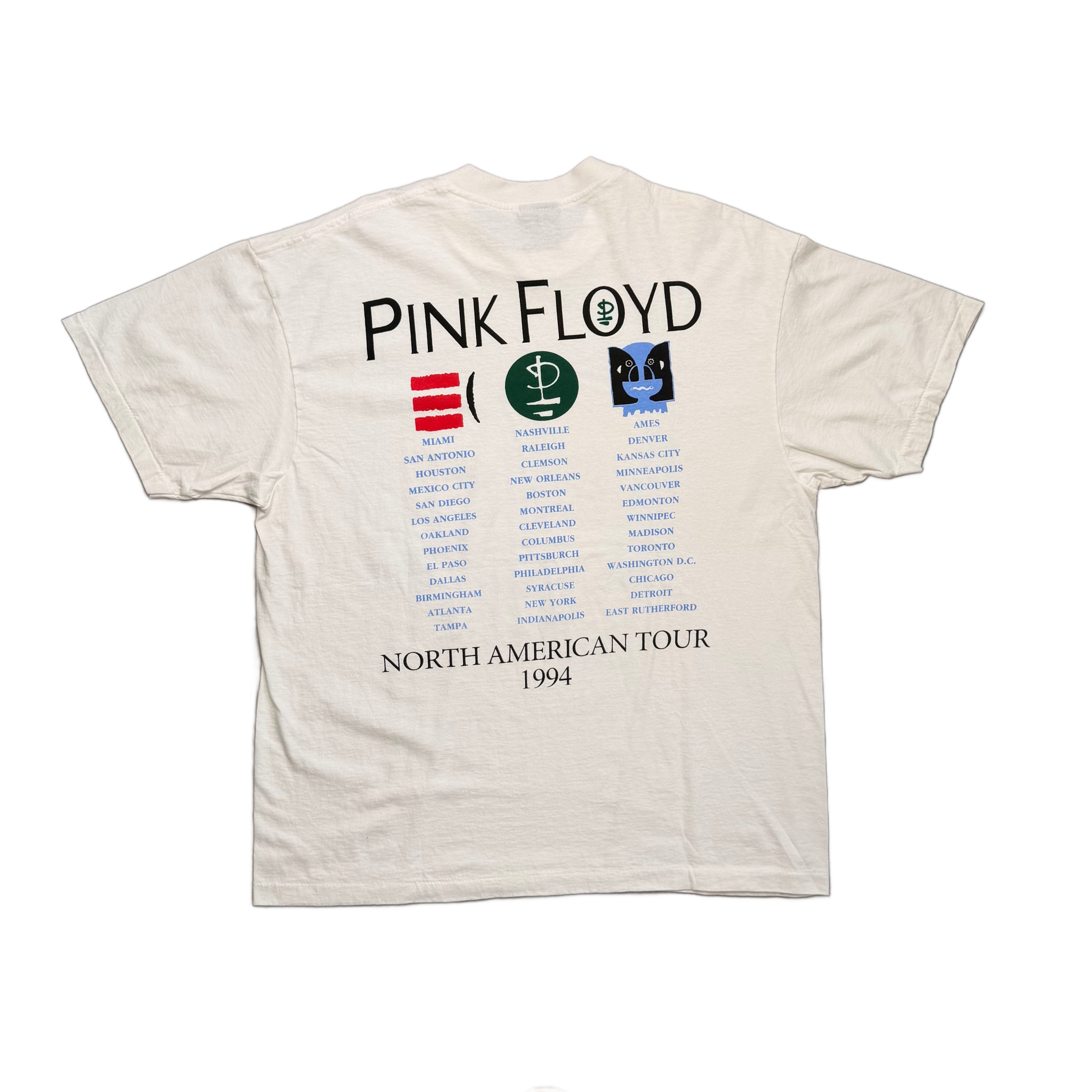 Vintage 1994 Pink Floyd T-Shirt - White - XL