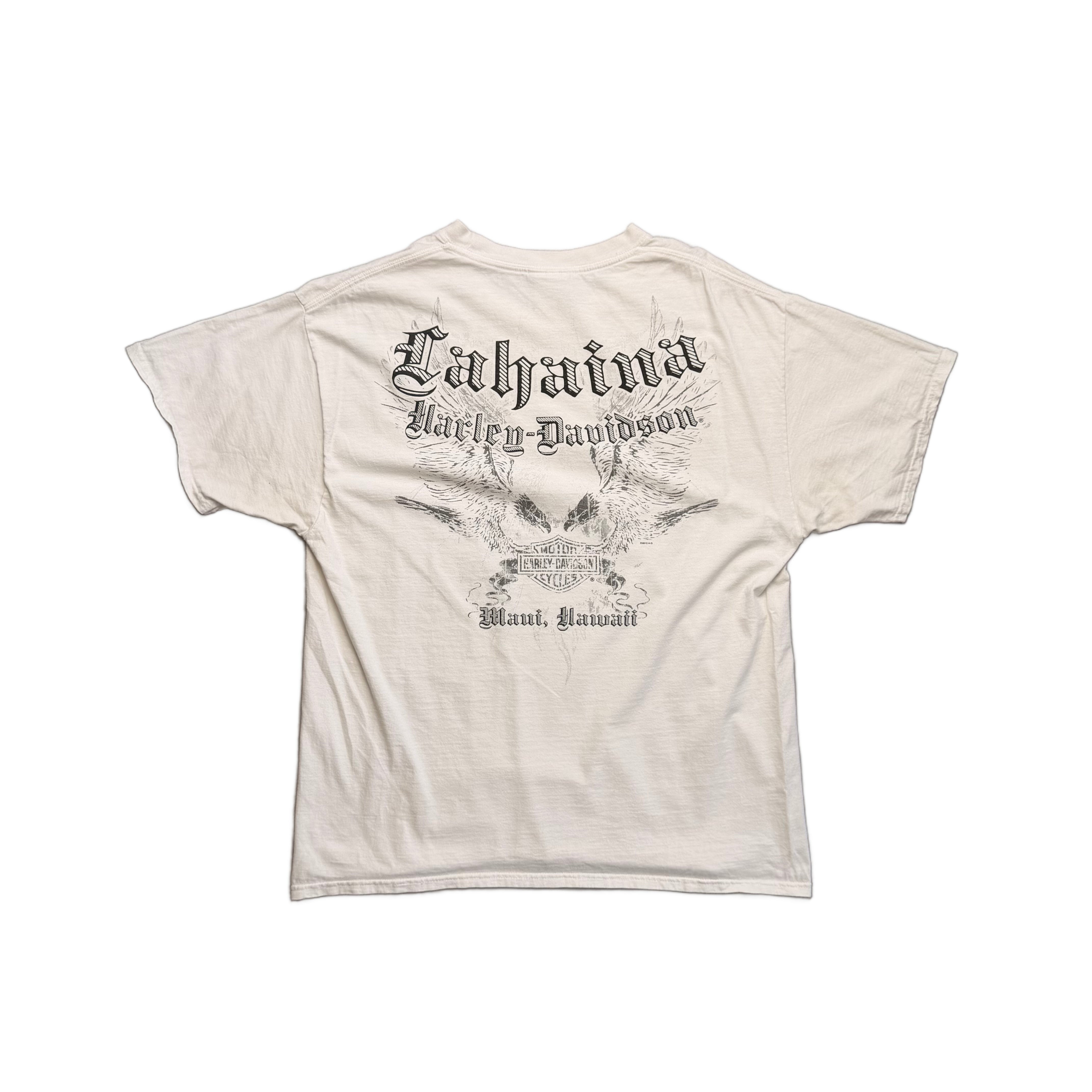 Vintage 2012 Harley Davidson T-Shirt - White - M