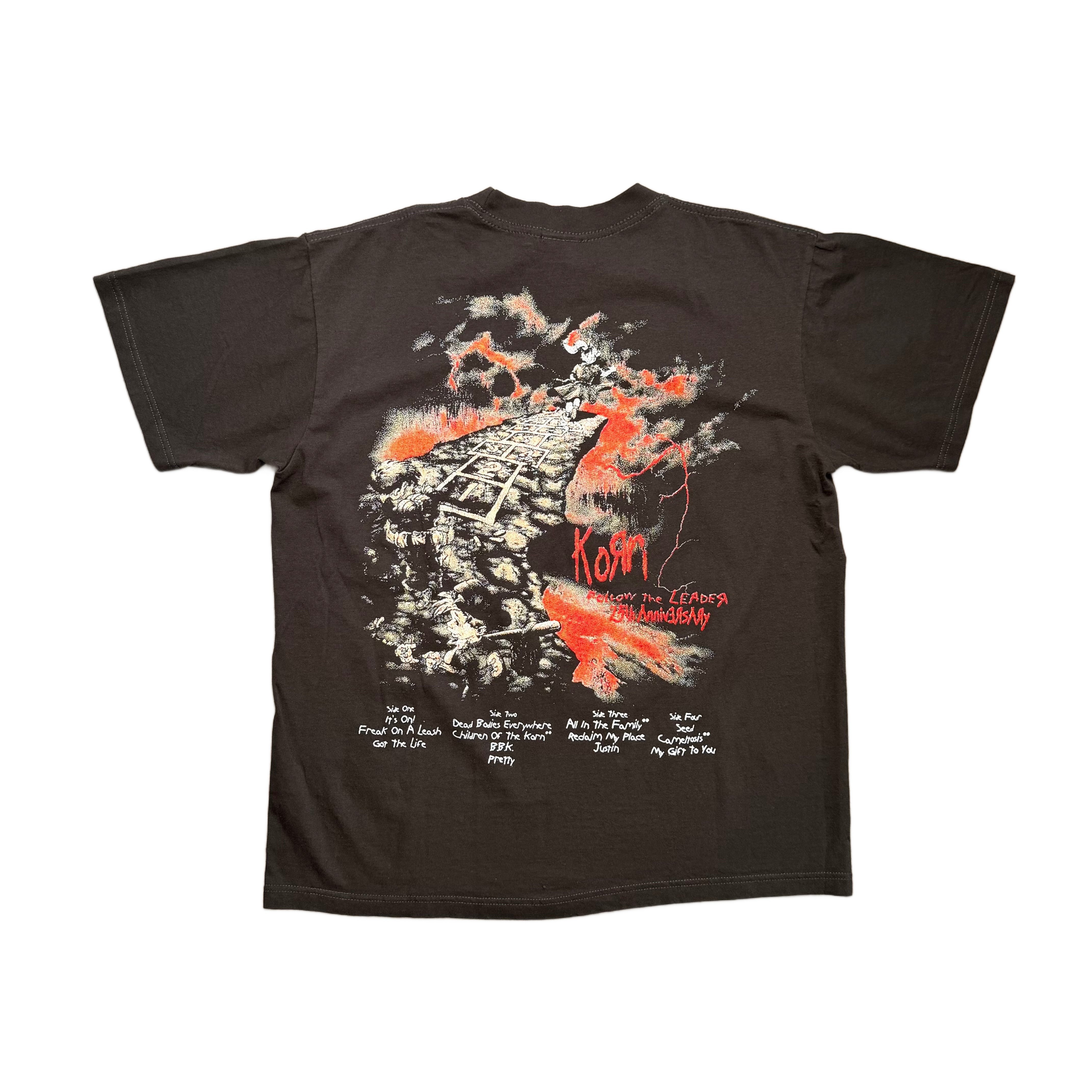 Vintage Korn T-Shirt - Black - L