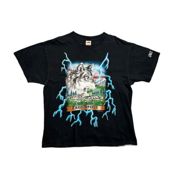 Vintage USA Thunder T-Shirt - Black - XL