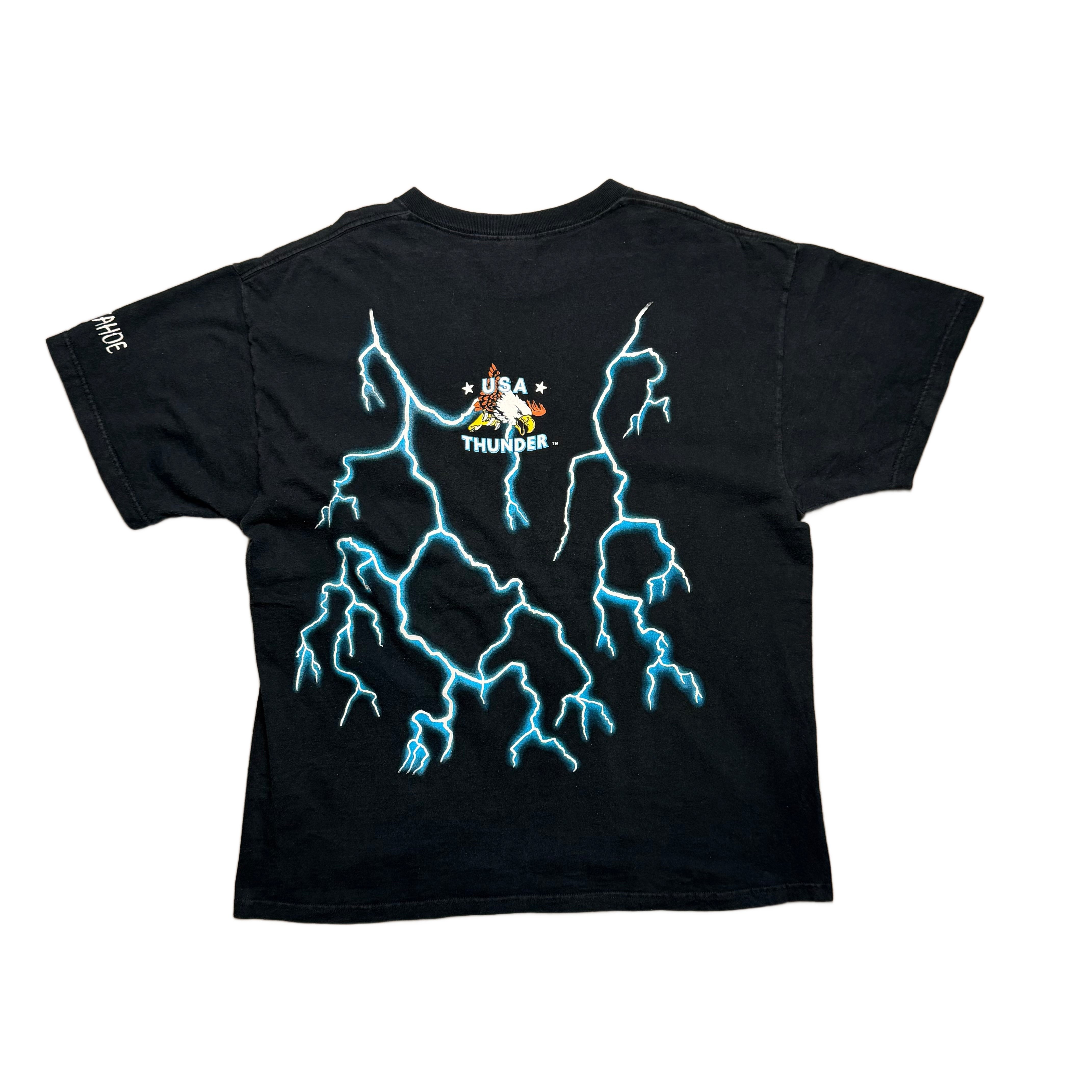 Vintage USA Thunder T-Shirt - Black - XL