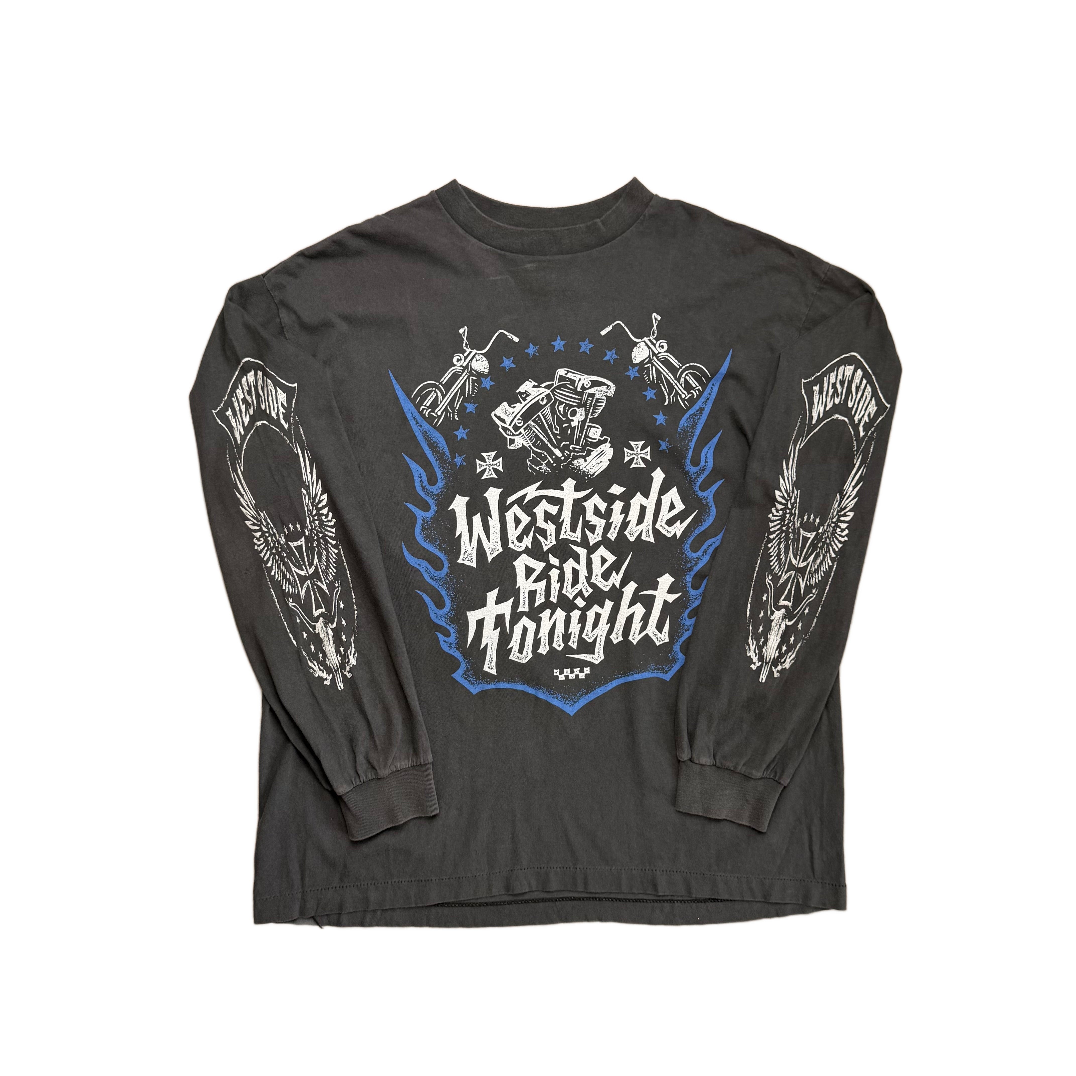 Vintage West Coast Choppers T-Shirt - Black - XL