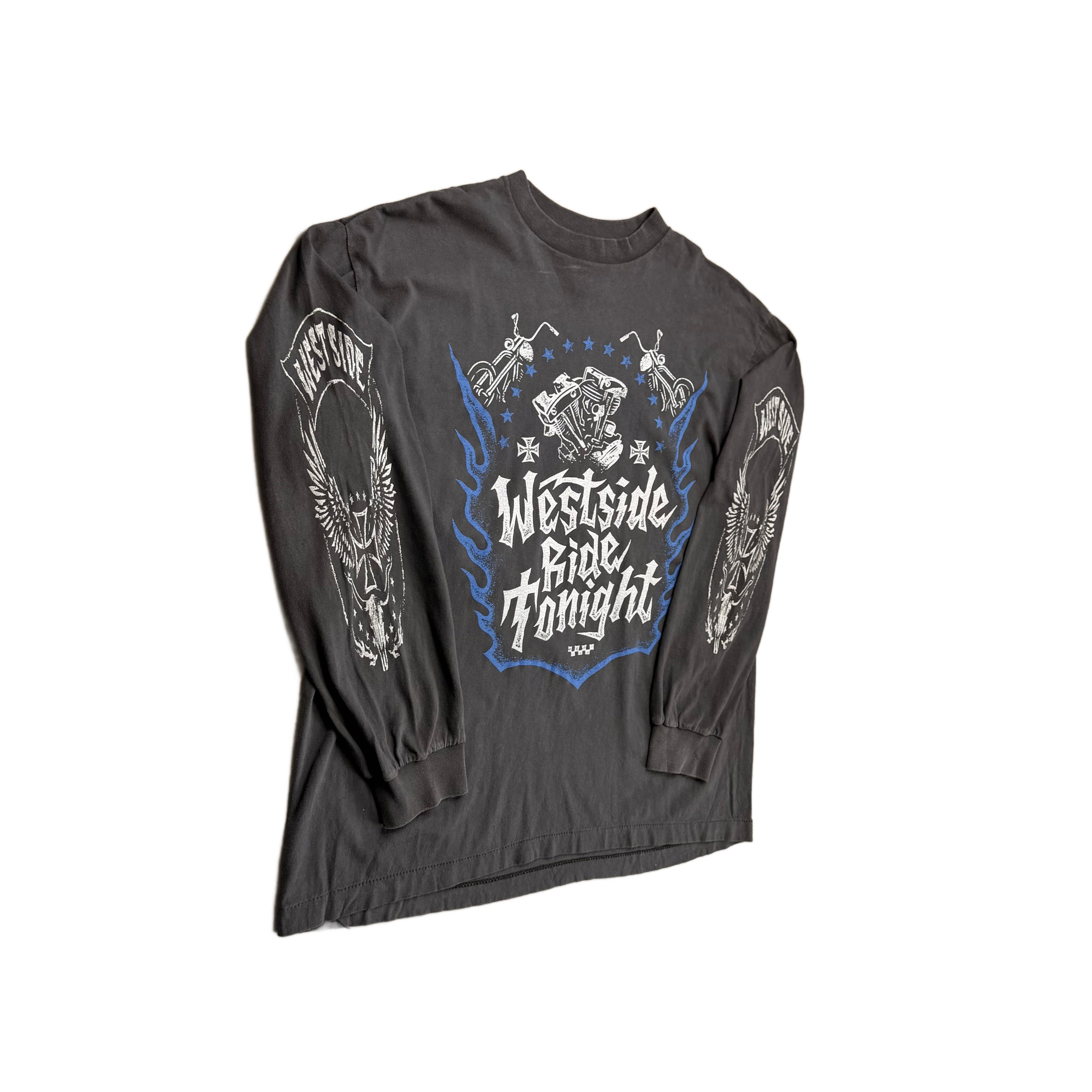 Vintage West Coast Choppers T-Shirt - Black - XL