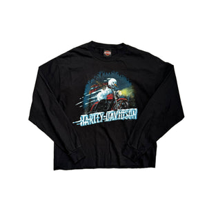 Vintage Harley Davidson T-Shirt - Black - L