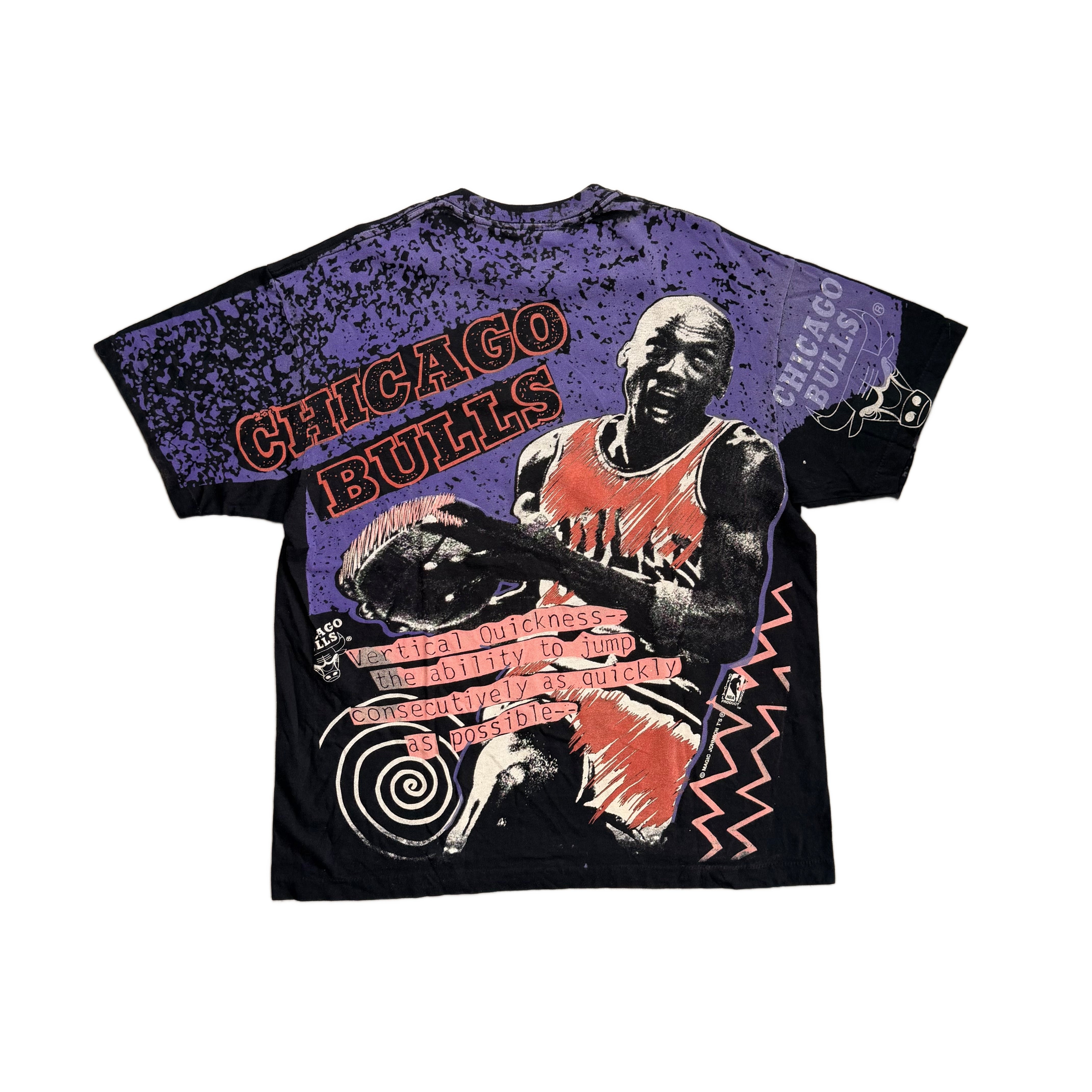 Vintage Chicago Bulls T-Shirt - Black - XL