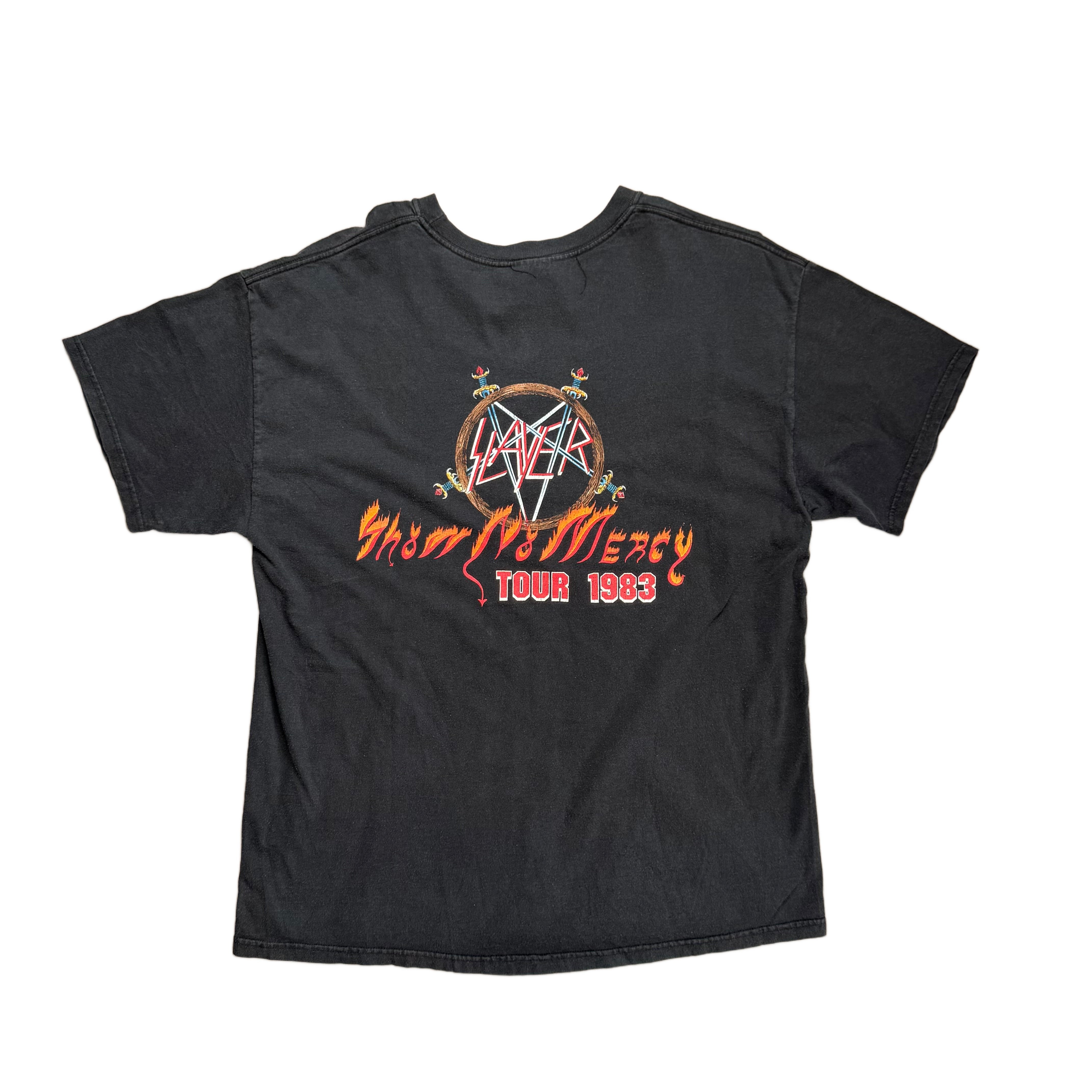 Vintage Slayer T-Shirt - Black - XL
