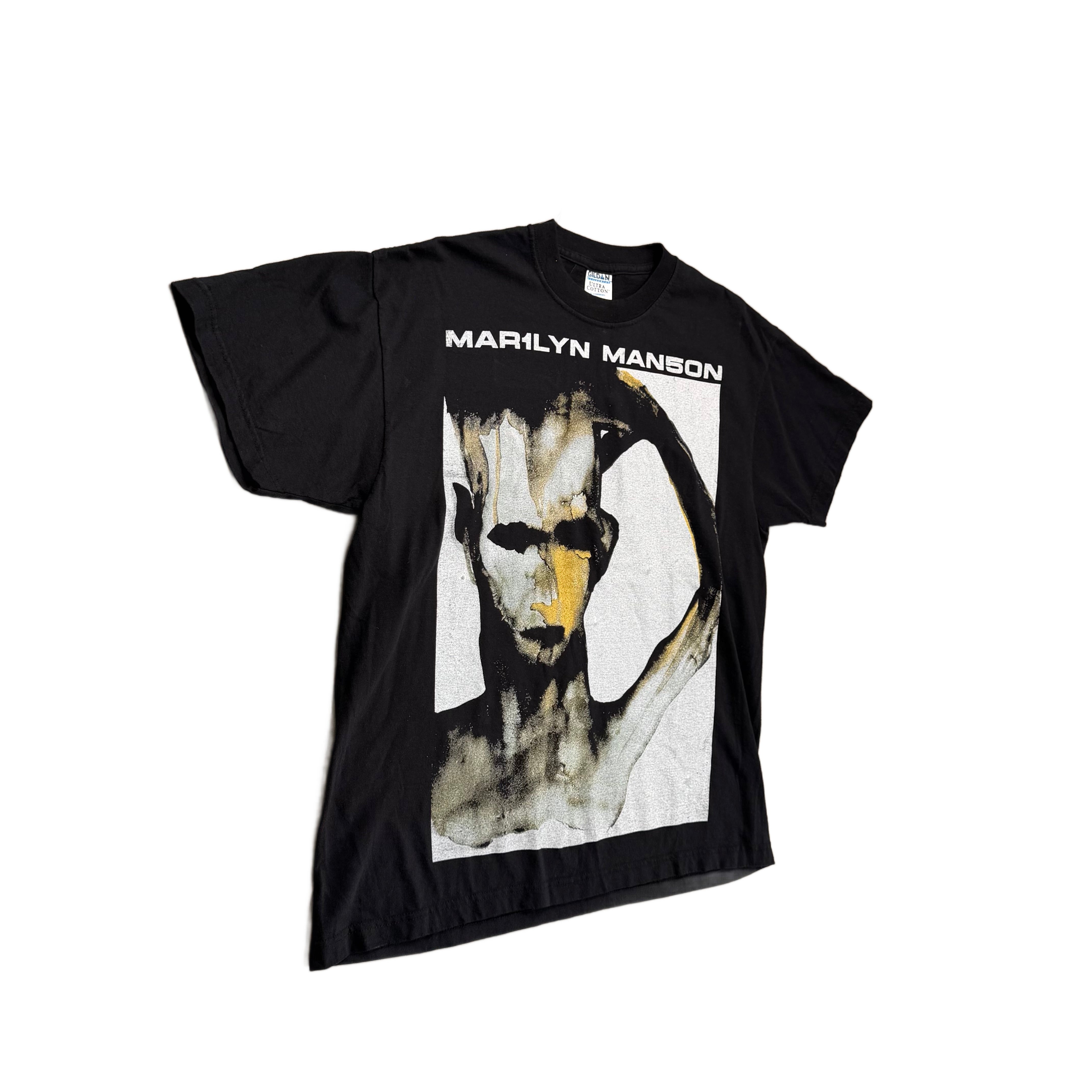 Vintage Marilyn Manson T-Shirt - Black - L