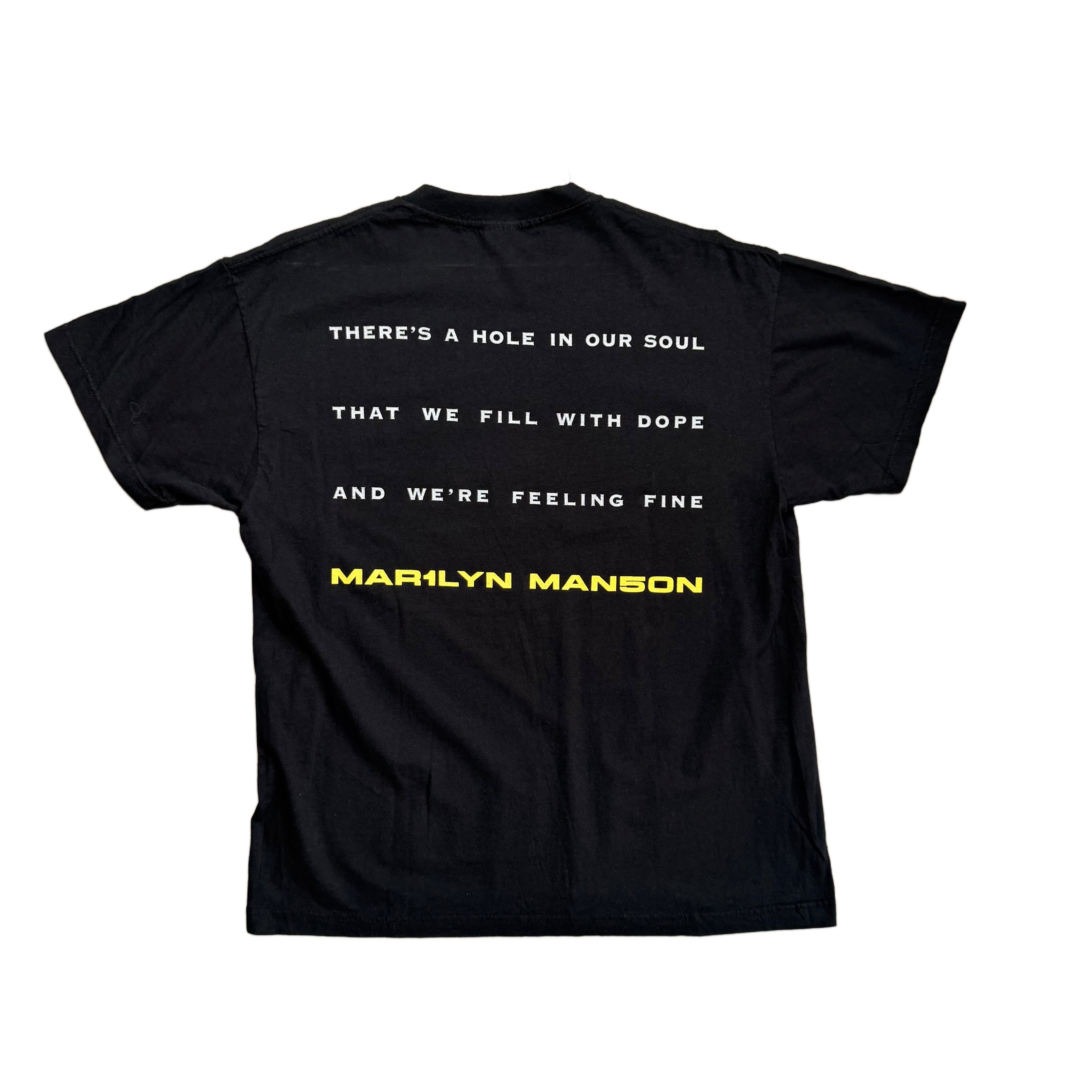 Vintage Marilyn Manson T-Shirt - Black - L